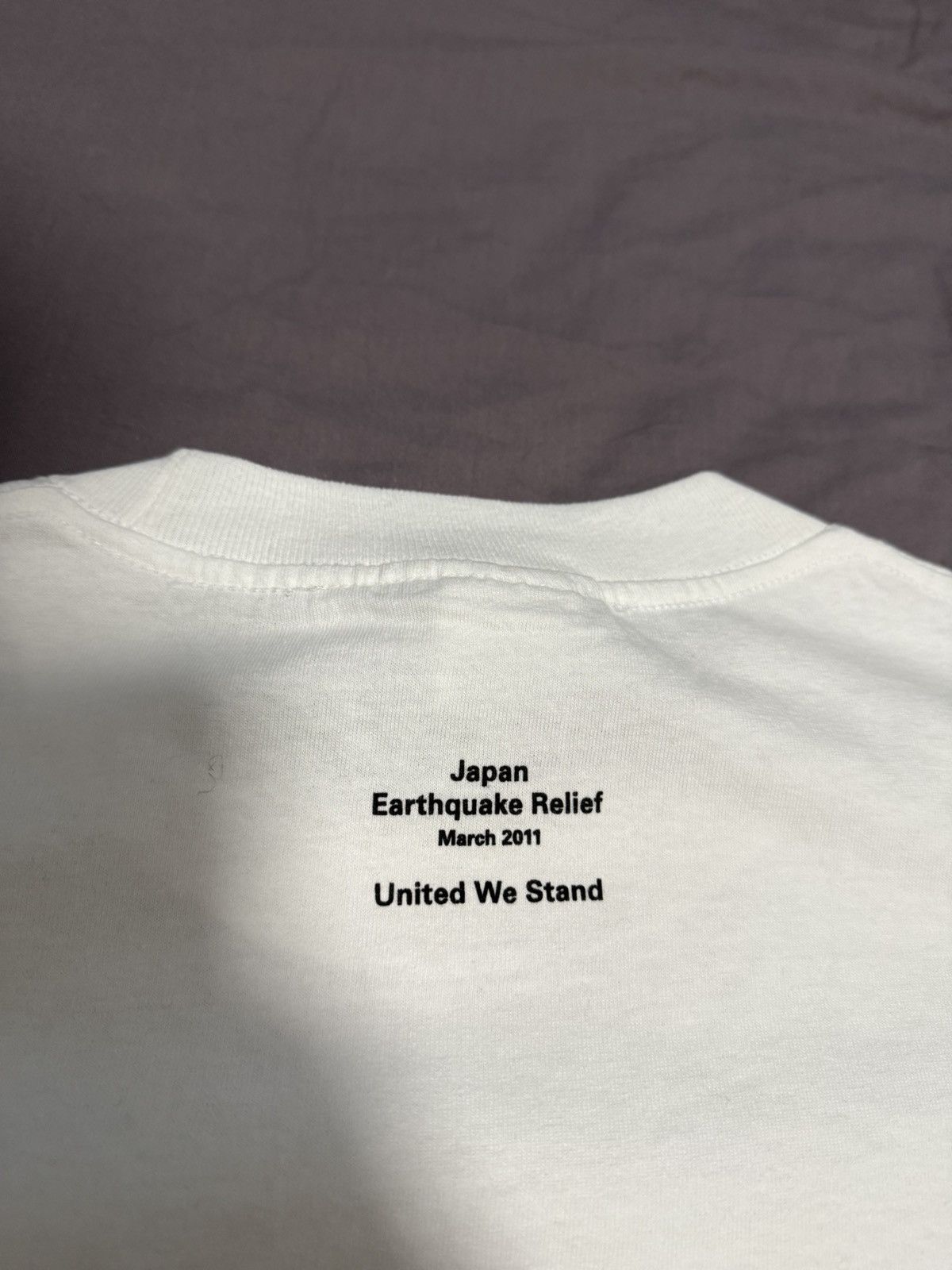Supreme 2011 Supreme Japan Relief Box Logo Tee Size US L / EU 52-54 / 3 - 6 Thumbnail