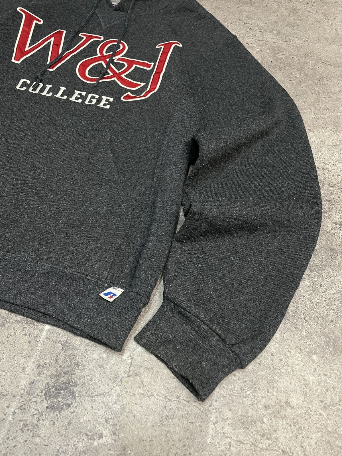 Russell Athletic Vintage 00s W&J College Russel Atlantic Boxy Fit Hoodie Size US M / EU 48-50 / 2 - 6 Thumbnail