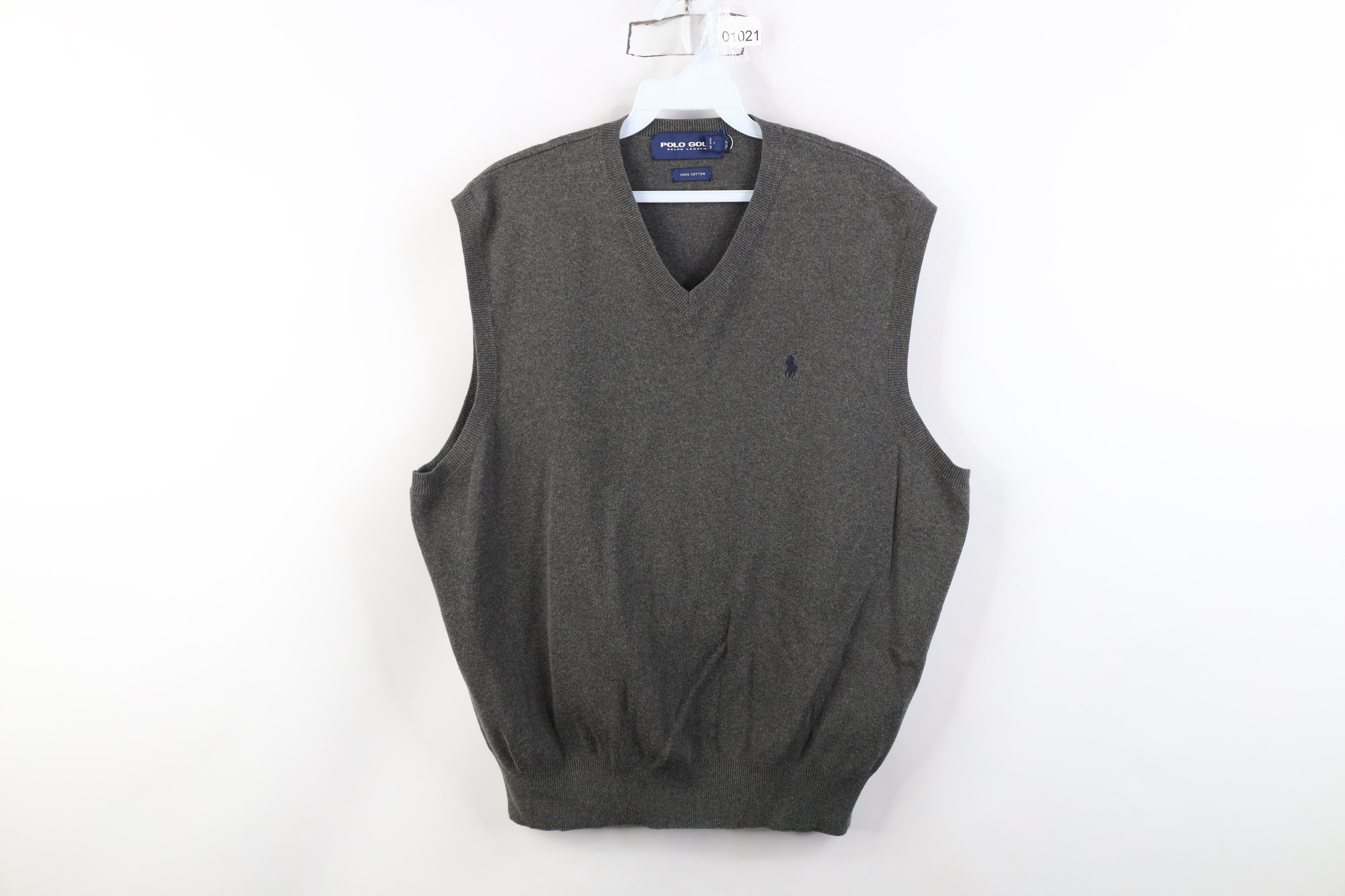 Polo Ralph Lauren Vintage 90s Y2K Polo Golf Ralph Lauren Sweater Vest Gray Size US L / EU 52-54 / 3 - 1 Thumbnail