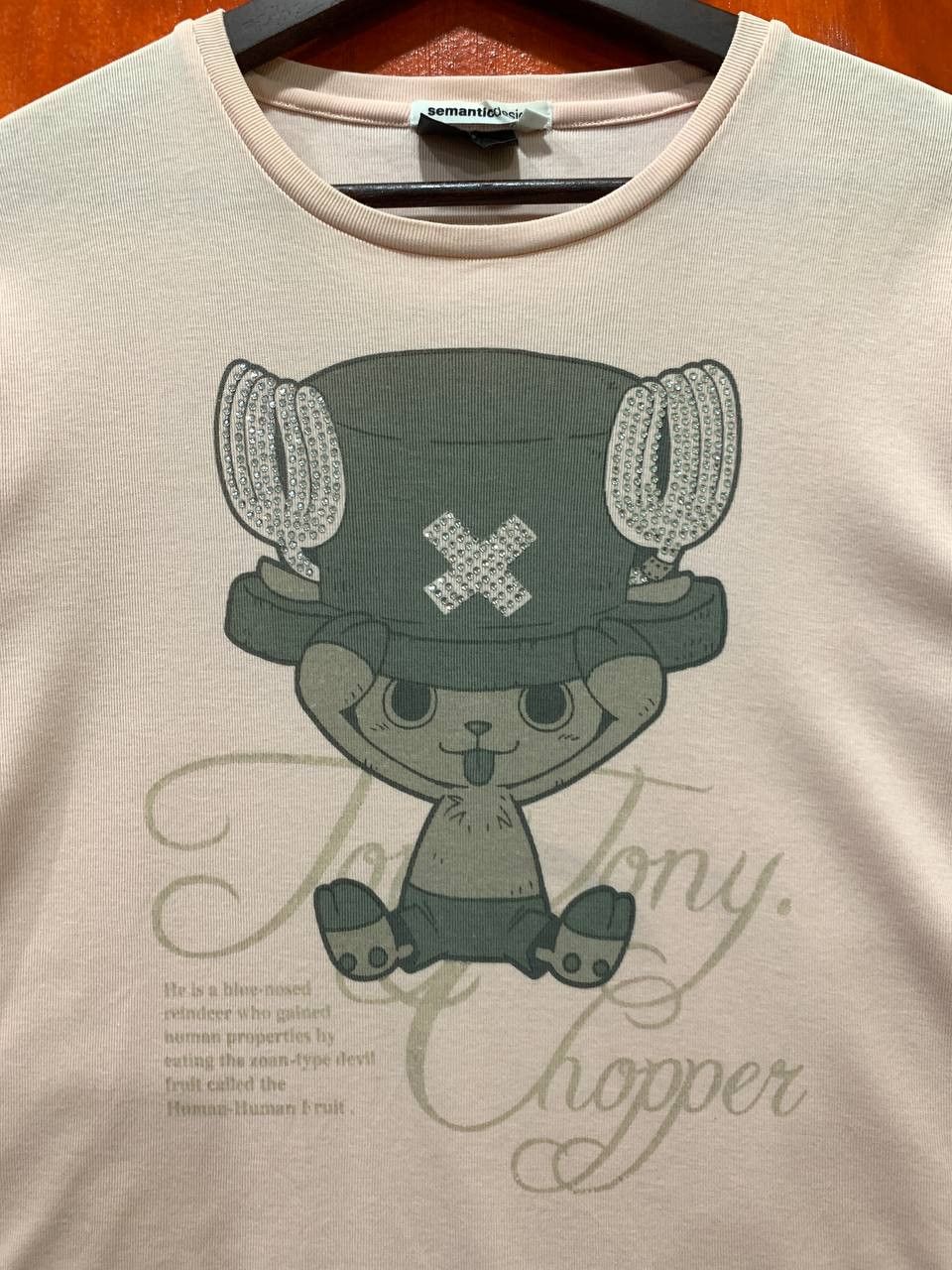 Anime CHOPPER X SEMANTIC DESIGN JAPAN TSHIRT Size US L / EU 52-54 / 3 - 2 Thumbnail