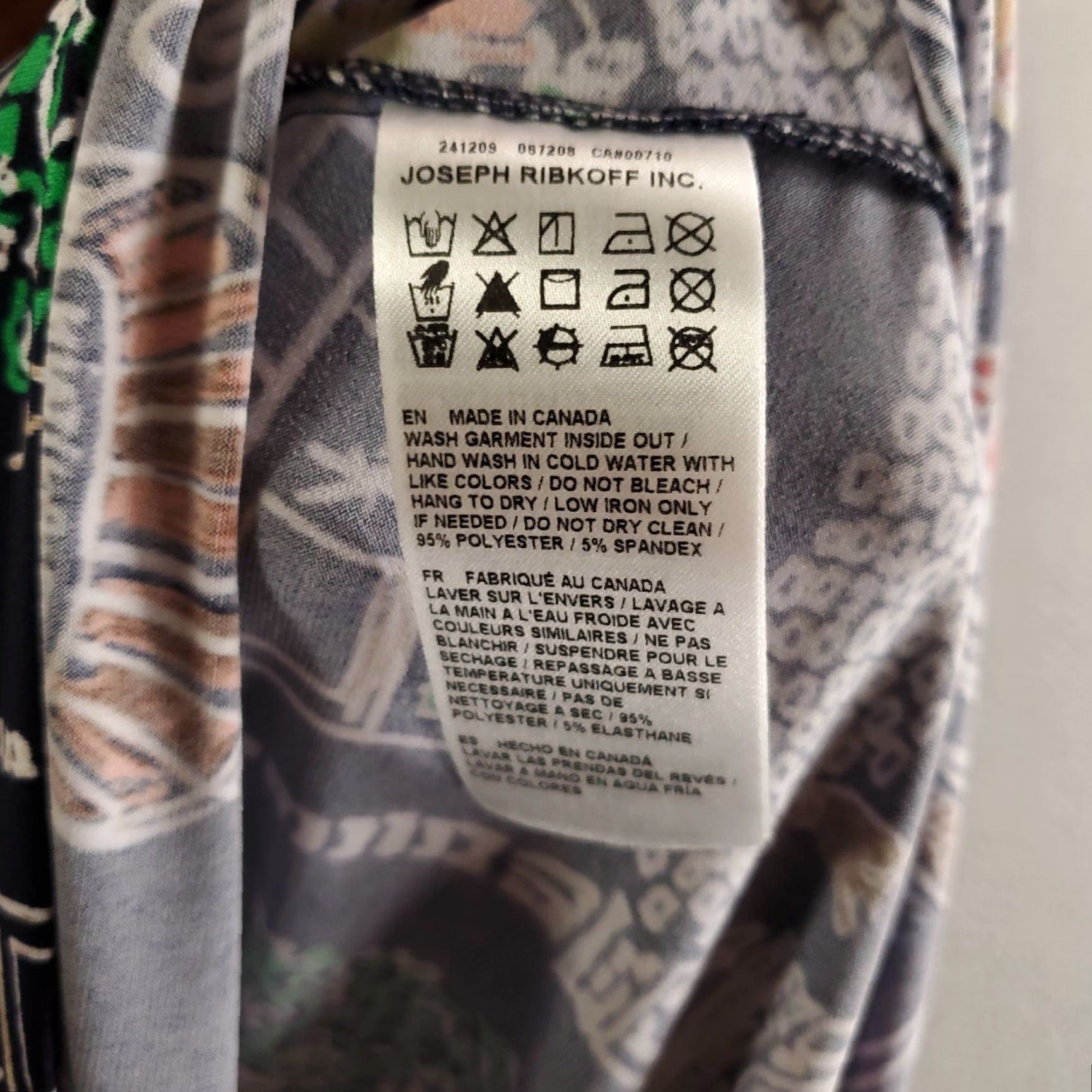 Joseph Ribkoff Joseph Ribkoff Dress Womens 6 A-Line Trapeze Shift Knee Length Multicolor Zip Paris Love Parisian Print Casual Party/Cocktail Travel Womens Size M / US 6-8 / IT 42-44 - 6 Thumbnail