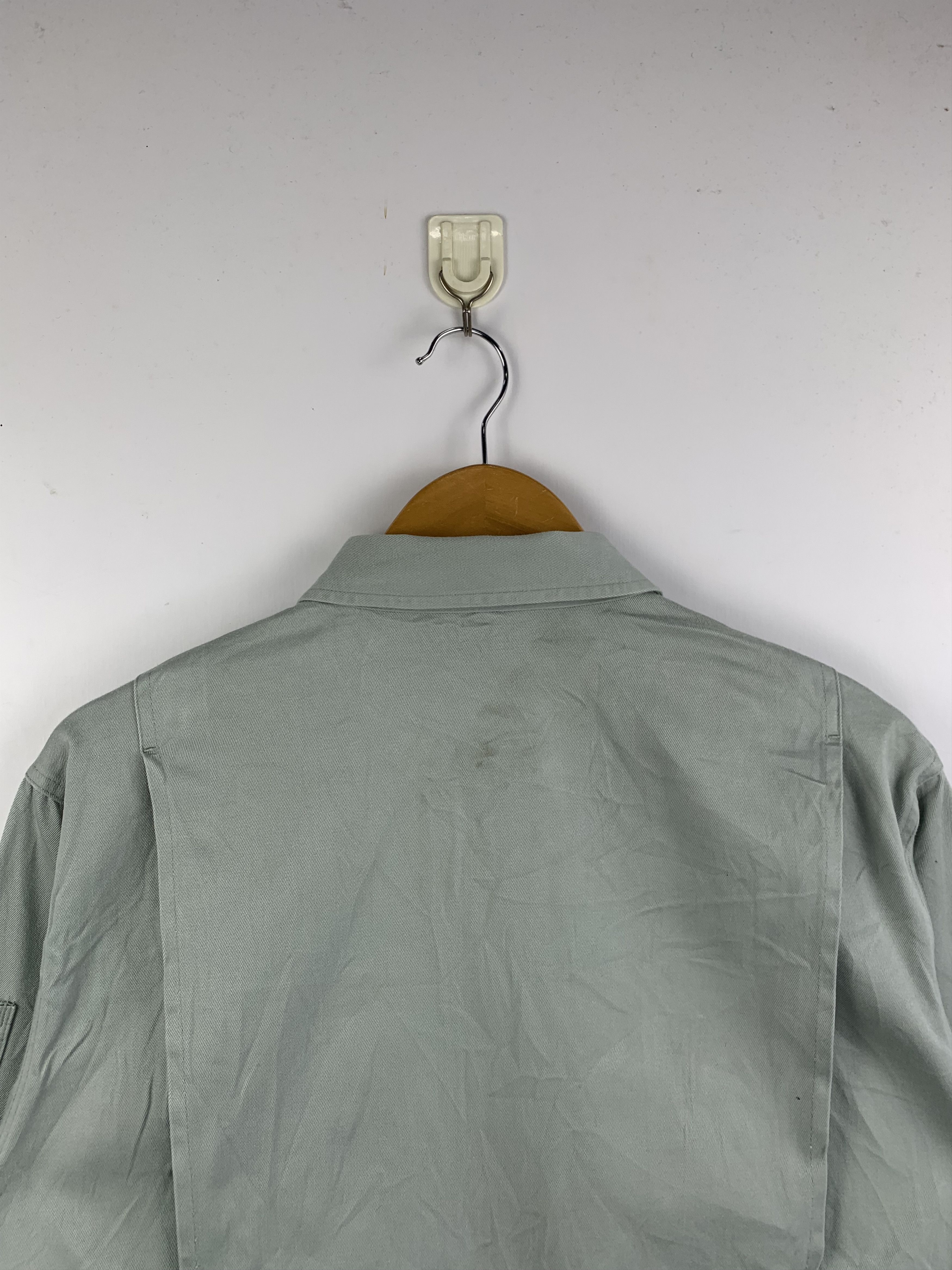 Japanese Brand Vintage Japanese Brand Worker Denim Jacket J1617 Size US L / EU 52-54 / 3 - 4 Thumbnail
