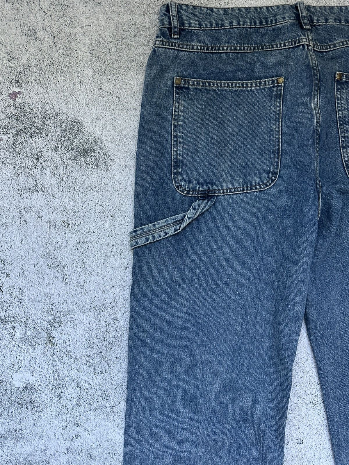 Karl Kani Karl Kani Baggy Denim Blue Jeans Big Logo Y2K Fit Size US 36 / EU 52 - 11 Thumbnail