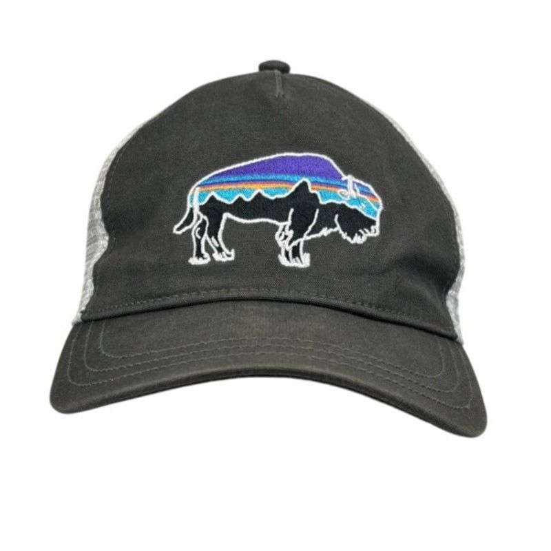 Patagonia Patagonia Fitz Roy Bison Mesh Trucker Hat Snapback Size ONE SIZE - 1 Thumbnail