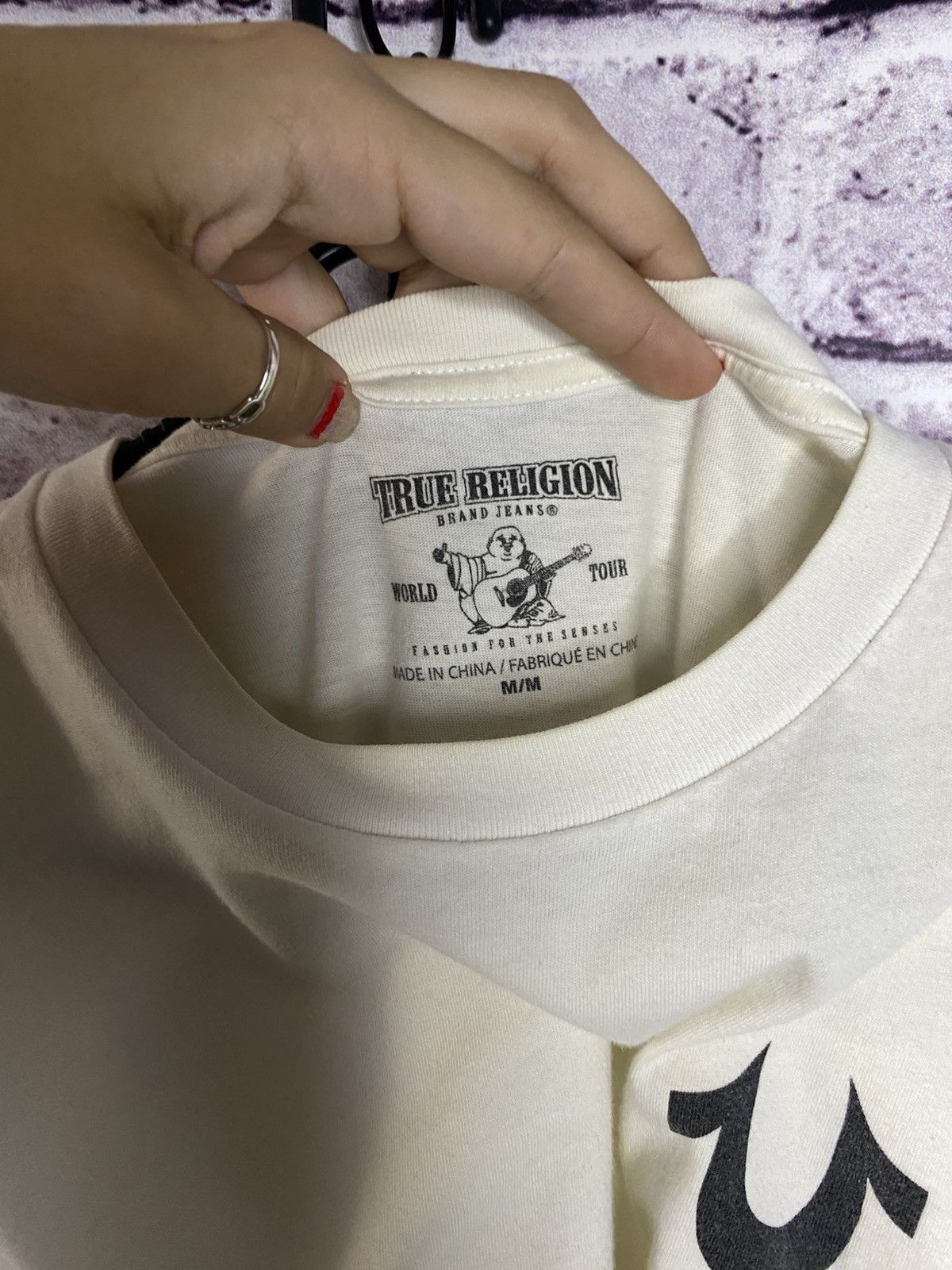 True Religion Mens T-shirt True Religion mini logo streetwear y2k Size US M / EU 48-50 / 2 - 5 Thumbnail