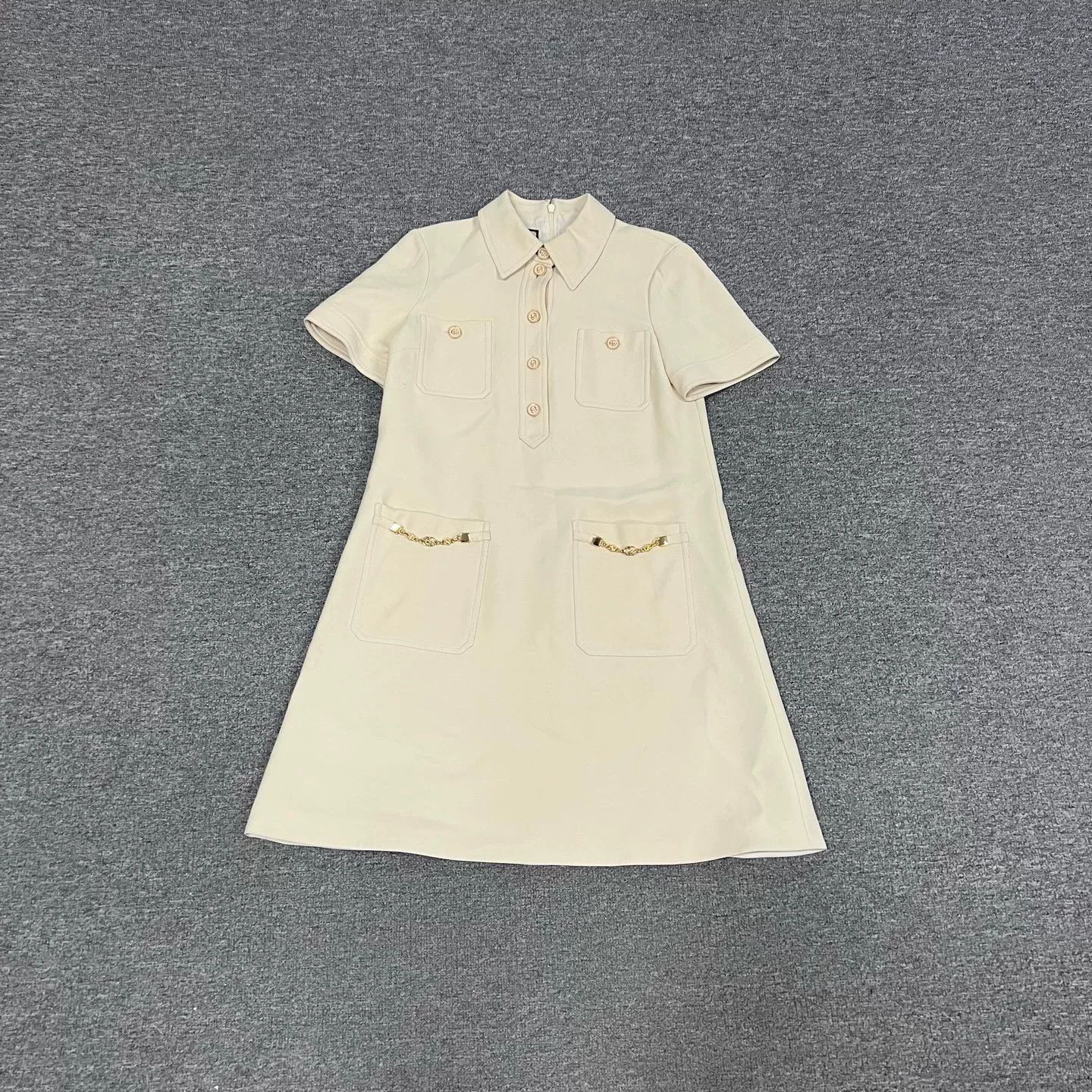 Gucci Gucci Horsebit Beige Dress Size XS / US 0-2 / IT 36-38 - 1 Thumbnail