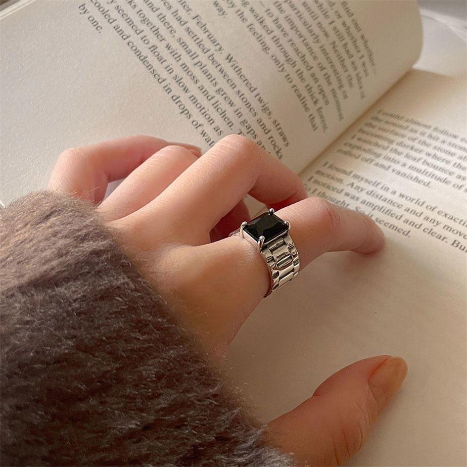 Jewelry Future Jewelry Rings Open Size Chrome Ring (Size 7-13) Size ONE SIZE - 3 Thumbnail