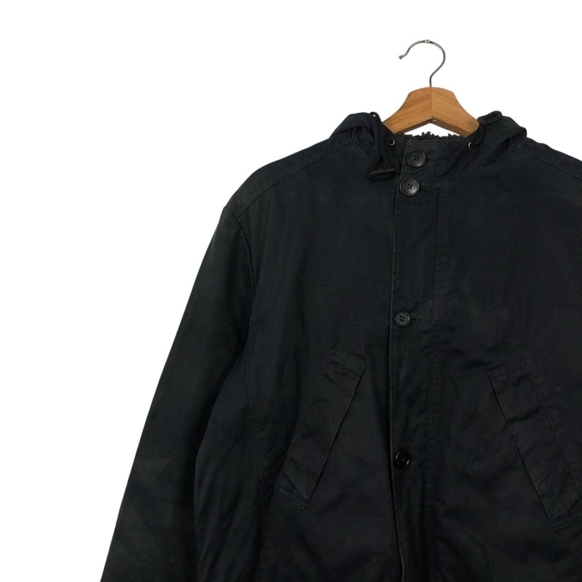 A.P.C. 🔥VINTAGE PARKA JACKET BIKER BLANKET APC HOODIE Size US XS / EU 42 / 0 - 8 Thumbnail