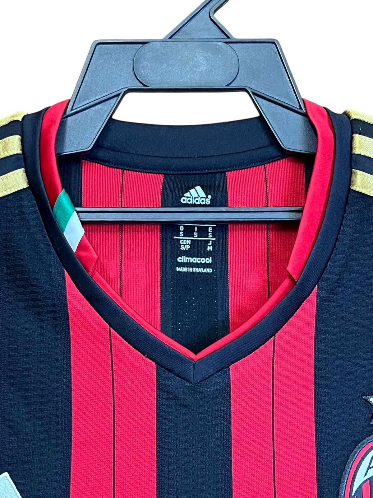 Adidas AC MILAN 2013 home jersey by adidas #10 keisuke honda Size US S / EU 44-46 / 1 - 4 Thumbnail