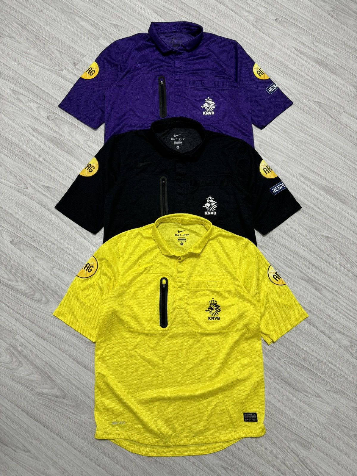Nike × Vintage Knvb Netherlands 2006-2008 Nike Soccer Referee Jersey Size US M / EU 48-50 / 2 - 2 Thumbnail