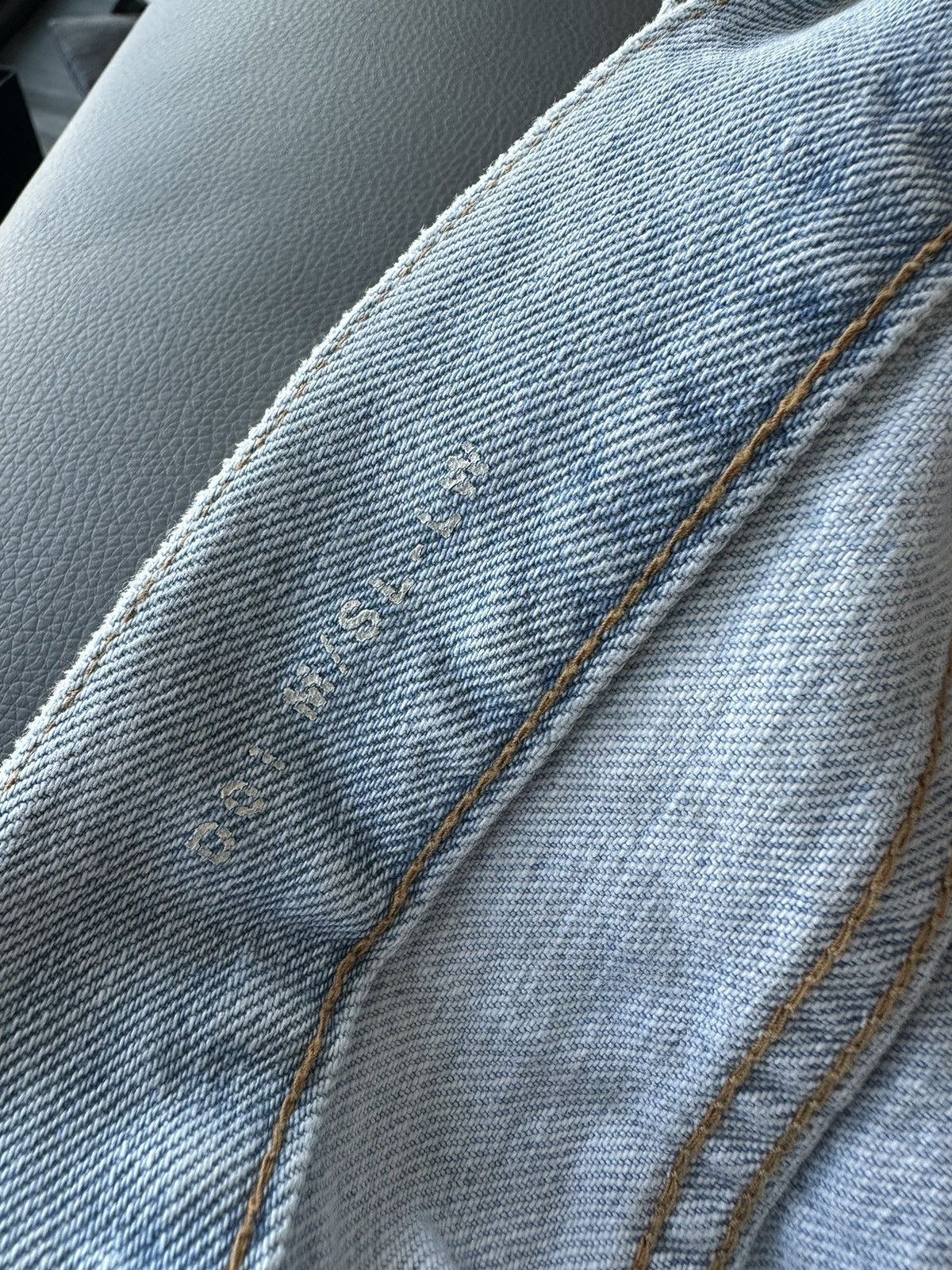 Saint Laurent Paris SLP Super Rare Brand New Trashed Ripped Skinny Denim Jeans Size US 33 - 13 Thumbnail