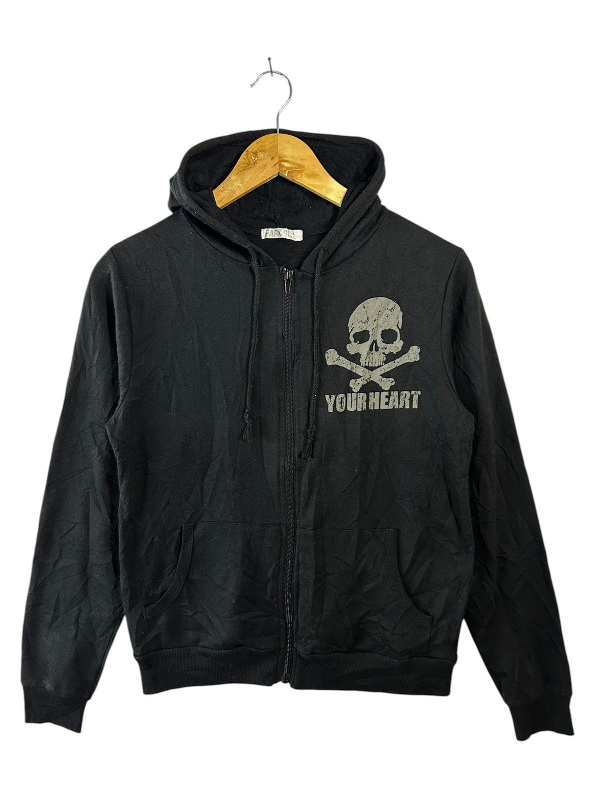 Japanese Brand Rare🔥 skull japanese brand zip up hoodie Size US M / EU 48-50 / 2 - 1 Thumbnail