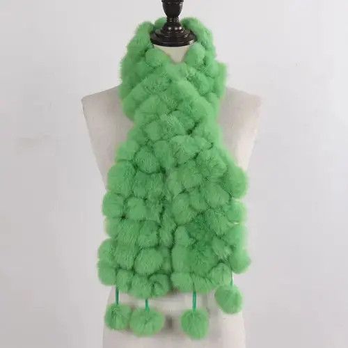 Other Warm Rabbit Fur Muffler Scaft Size ONE SIZE - 2 Thumbnail
