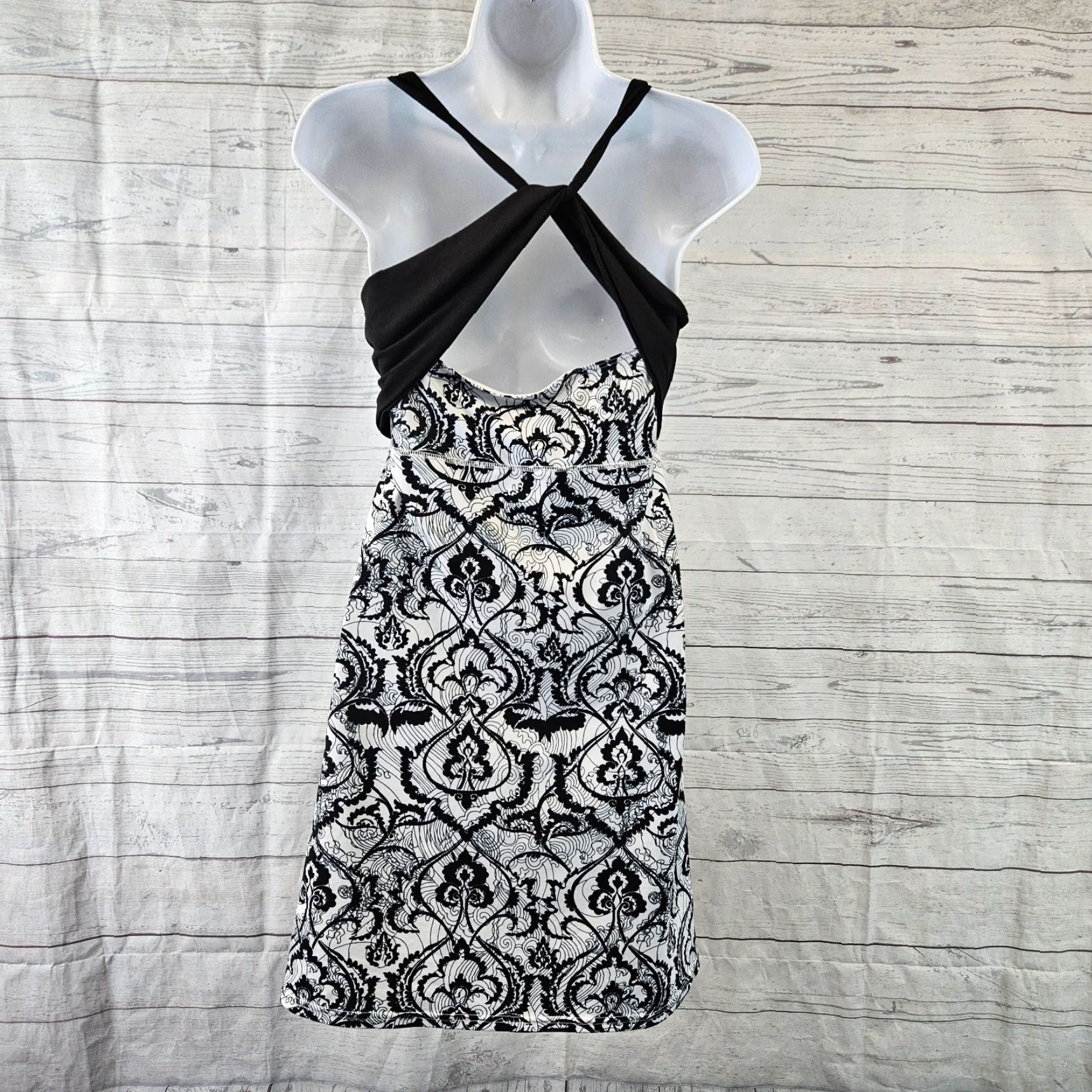 Vintage Soybu Womens Athletic Dress Sleeveless Black White SZ S Short A-Line Shirt Womens? Size S / US 4 / IT 40 - 4 Thumbnail