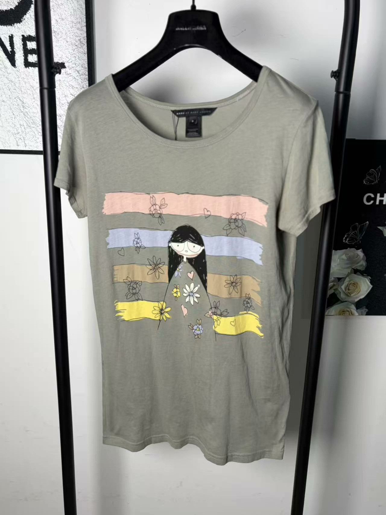 Marc by Marc Jacobs Marc by Marc Jacobs White T-Shirt S Women Size S / US 4 / IT 40 - 1 Thumbnail