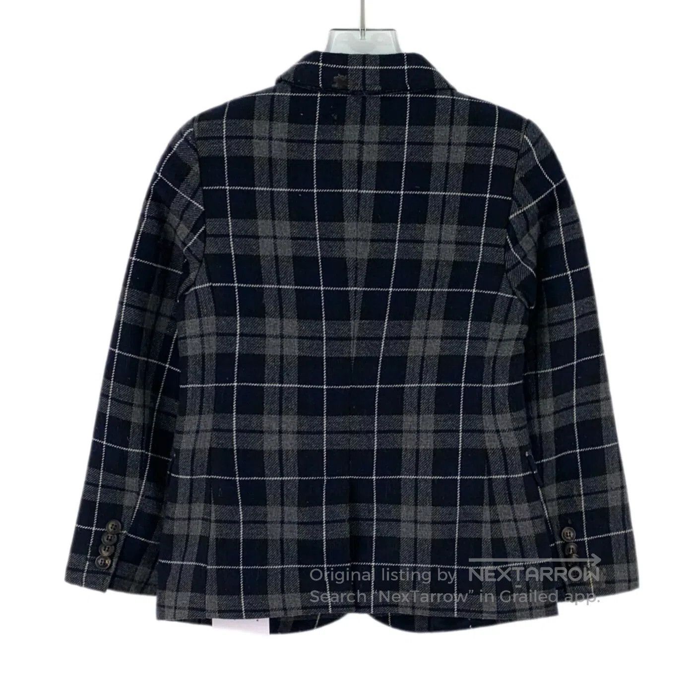Dolce & Gabbana Dolce Gabbana Contrast color check lapel single-breasted l Size US S / EU 44-46 / 1 - 2 Thumbnail