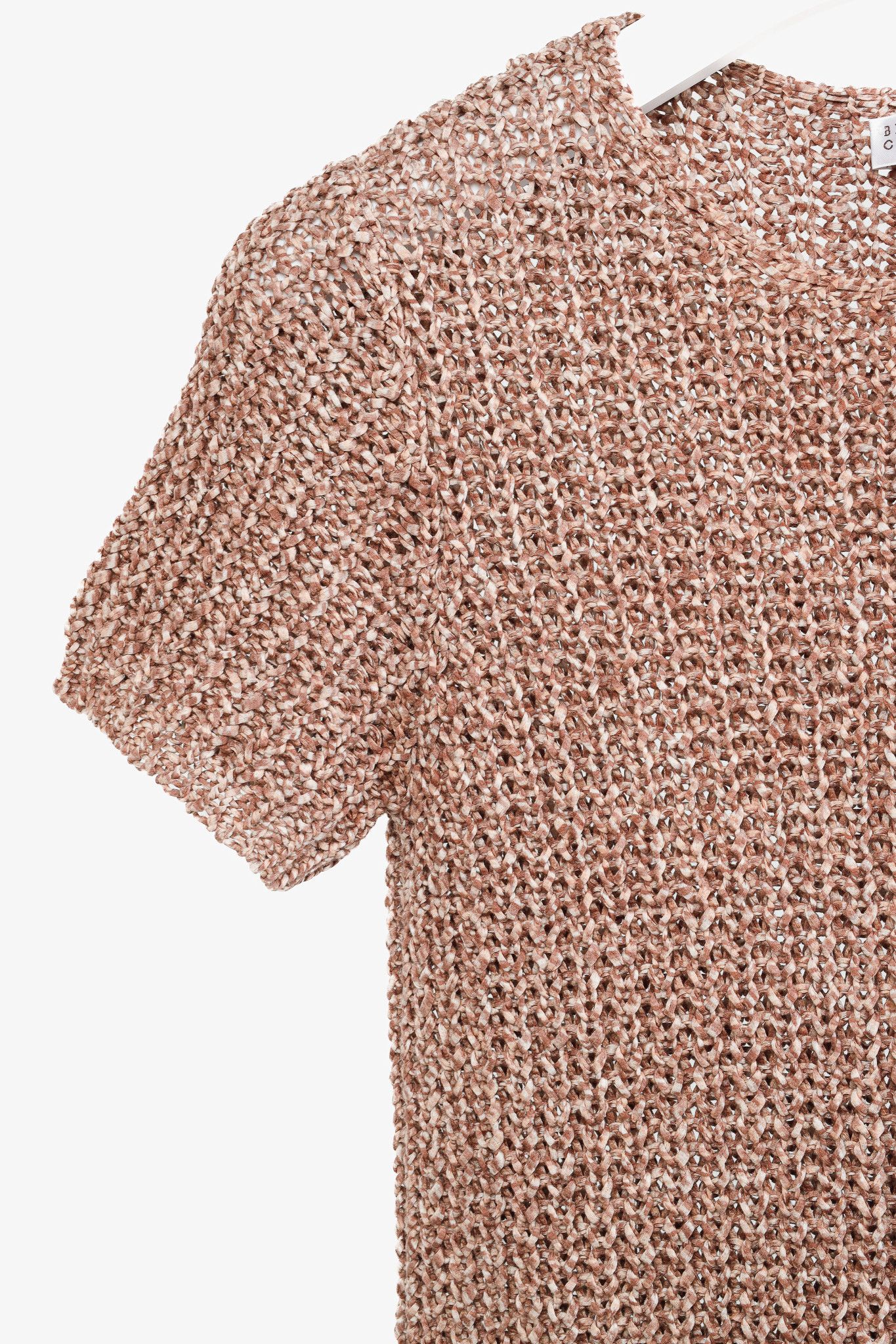 Brunello Cucinelli Brunello Cucinelli Chunky Cotton-Knit Short-Sleeve Sweater Size S / US 4 / IT 40 - 4 Thumbnail
