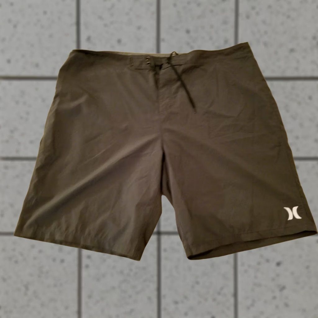 Hurley Mens Hurley Athletic Trunks 40 Grey Gray Shorts Size US 40 / EU 56 - 1 Thumbnail