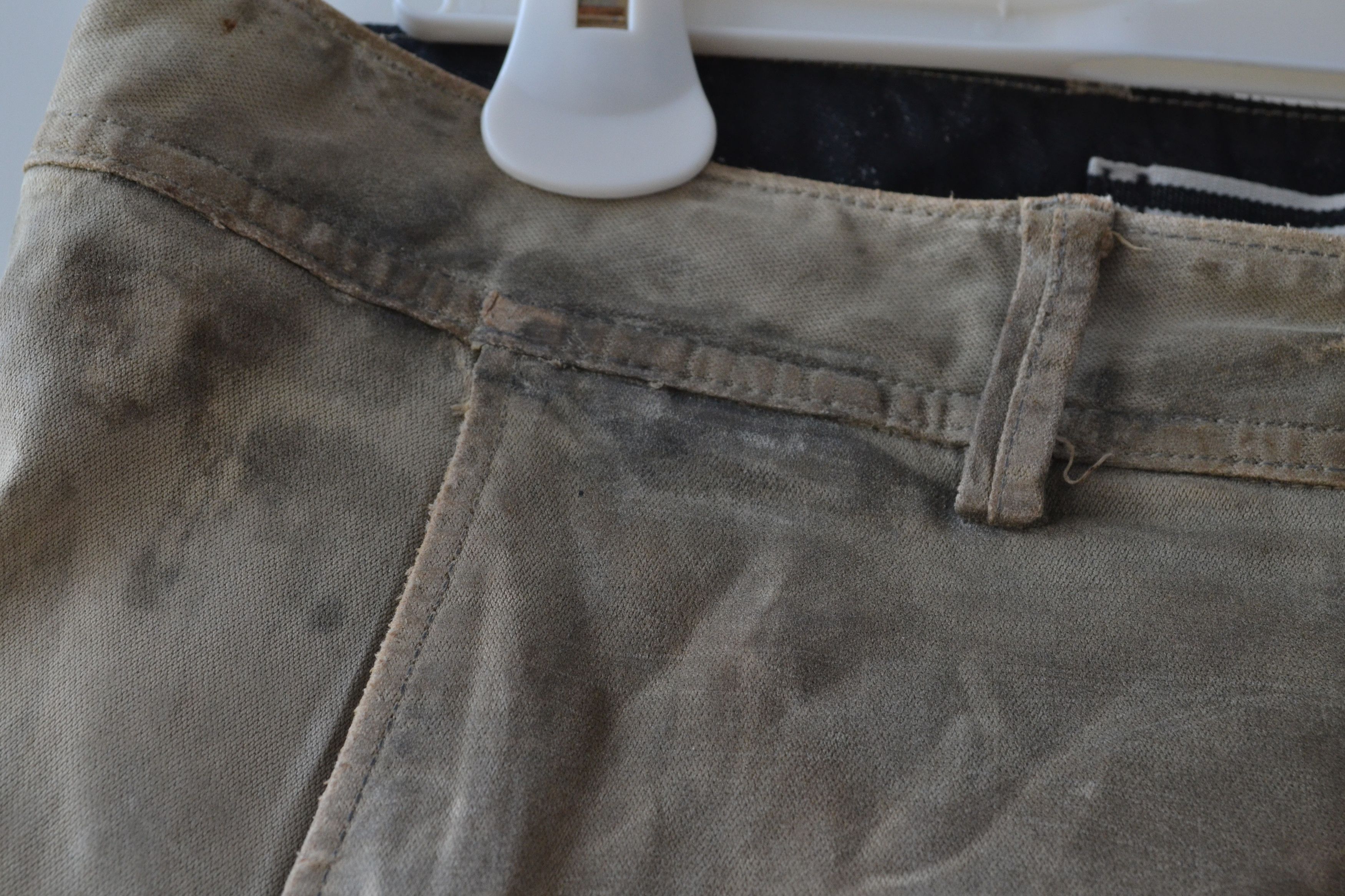 Stone Island STONE ISLAND Cargo Pants Cotton Distressed Trousers Size US 33 - 17 Thumbnail