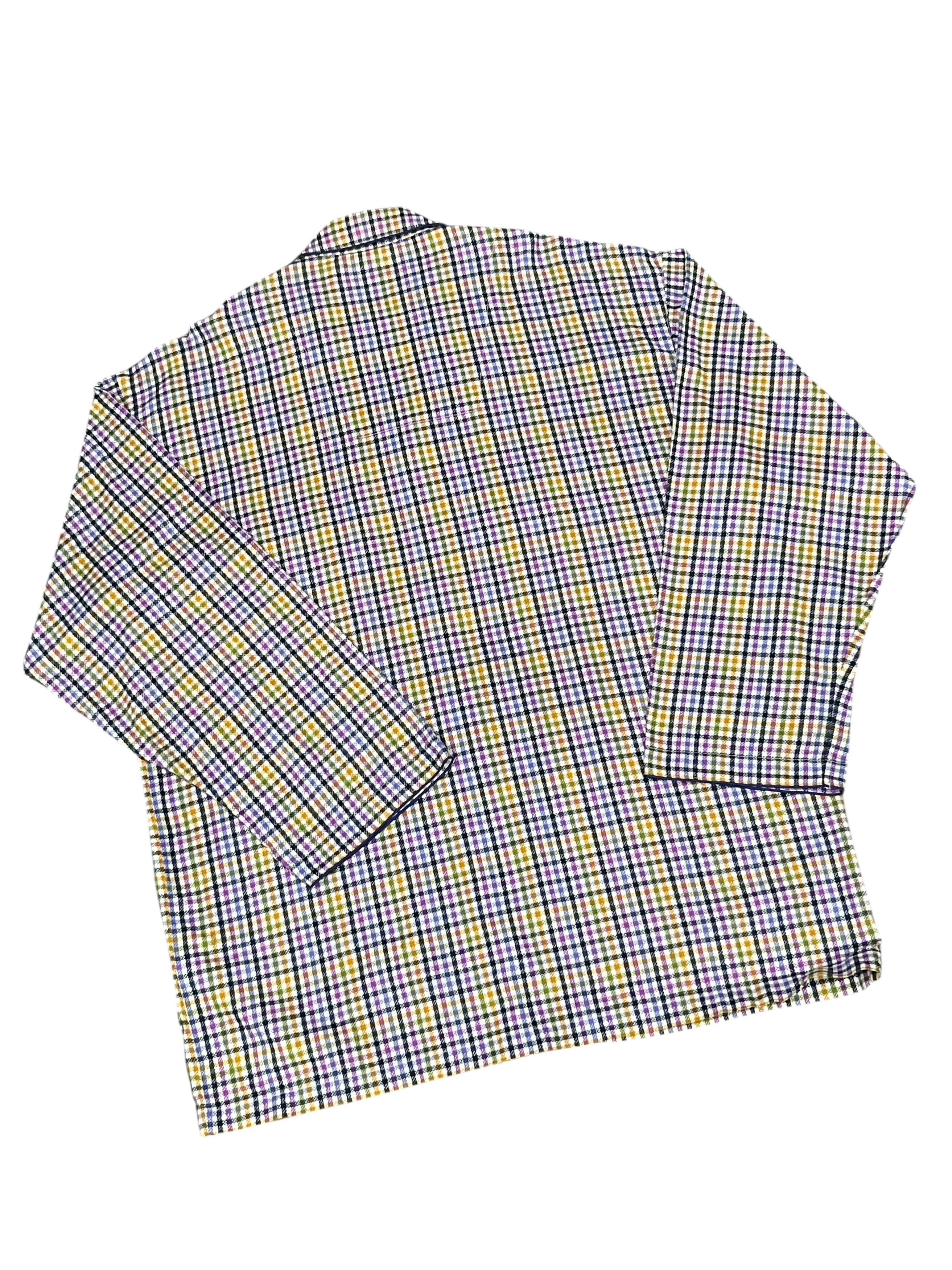 Yves Saint Laurent 🔥Authentic YSL Multicolor Classic Check Unisex Pajamas Set Size US M / EU 48-50 / 2 - 9 Thumbnail