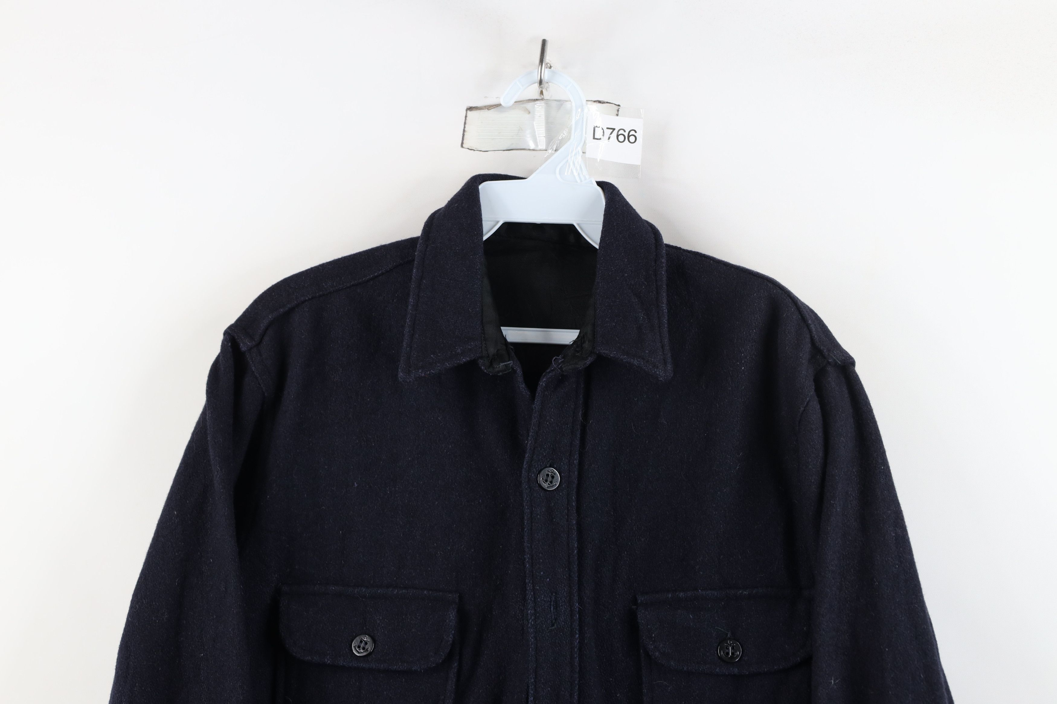 Vintage Vintage 50s 60s Streetwear Wool CPO Shirt Jacket Jac Shirt Size US S / EU 44-46 / 1 - 2 Thumbnail