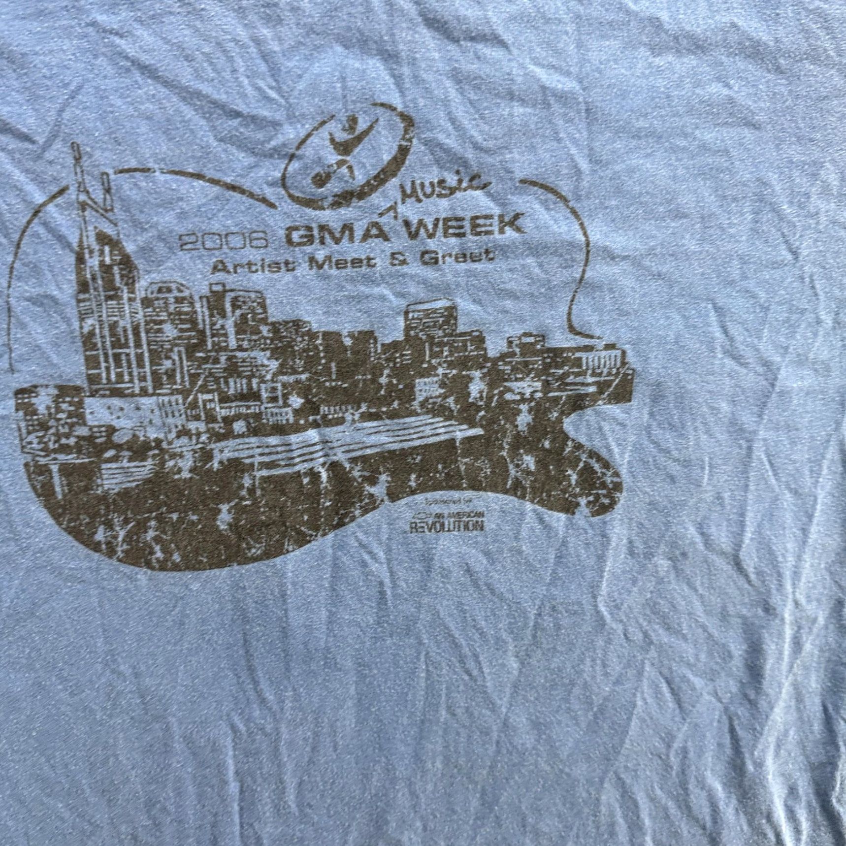 Vintage GMA Week 2006 Shirt Mens Small Blue Nashville Event Graphic Artist Meet & Greet Size US S / EU 44-46 / 1 - 7 Thumbnail