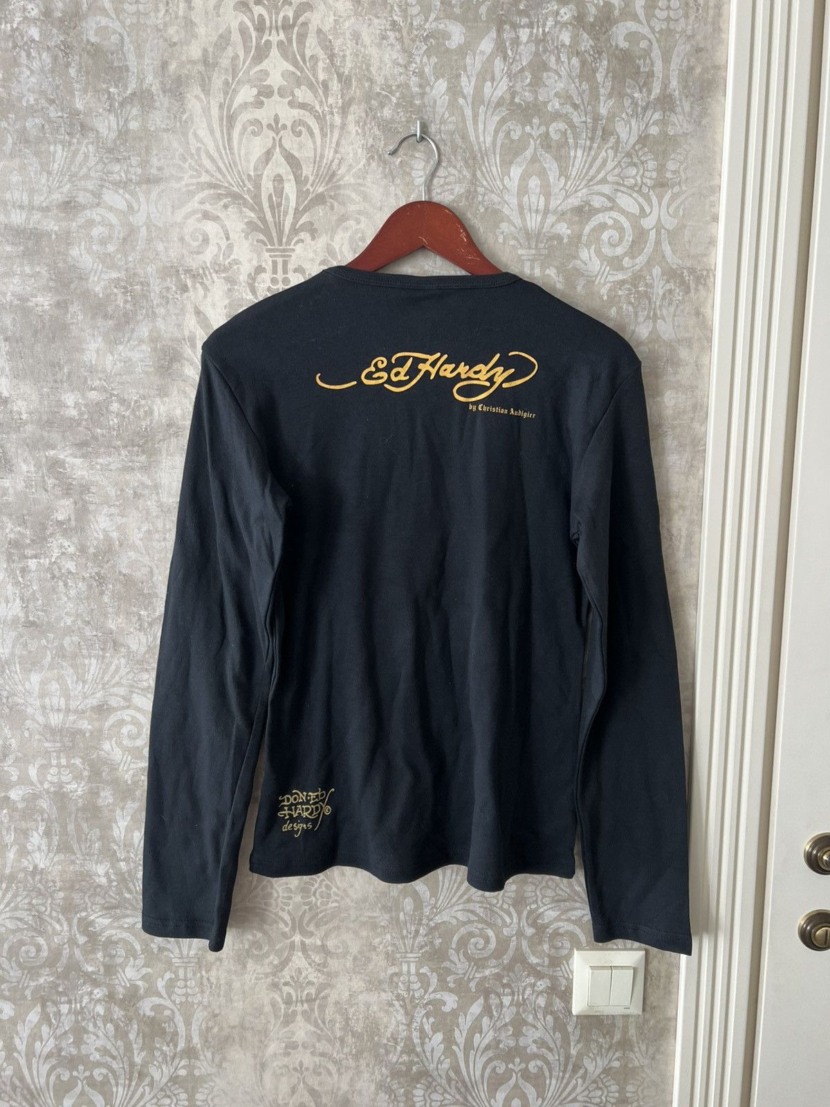 Ed Hardy Vintage Ed Hardy Long Sleeve by Christian Audigier Size US S / EU 44-46 / 1 - 6 Thumbnail