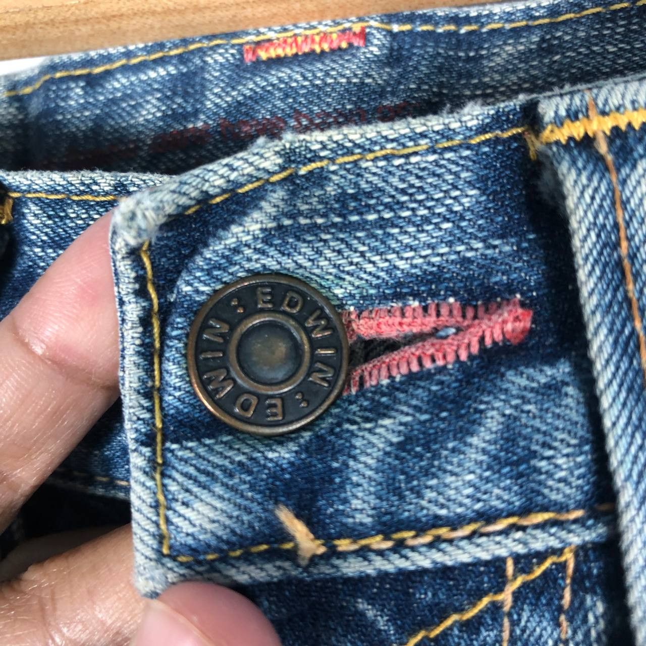 Edwin Vintage Edwin 504 Denim Jean Size US 28 / EU 44 - 10 Thumbnail