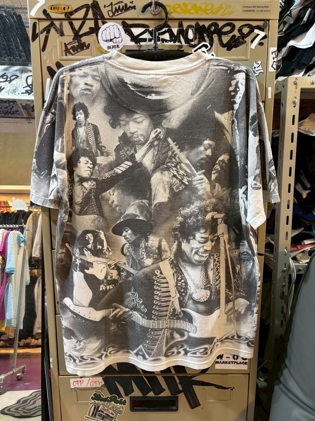 Band Tees Vintage Jimi Hendrix 1996’s Size US XL / EU 56 / 4 - 7 Thumbnail