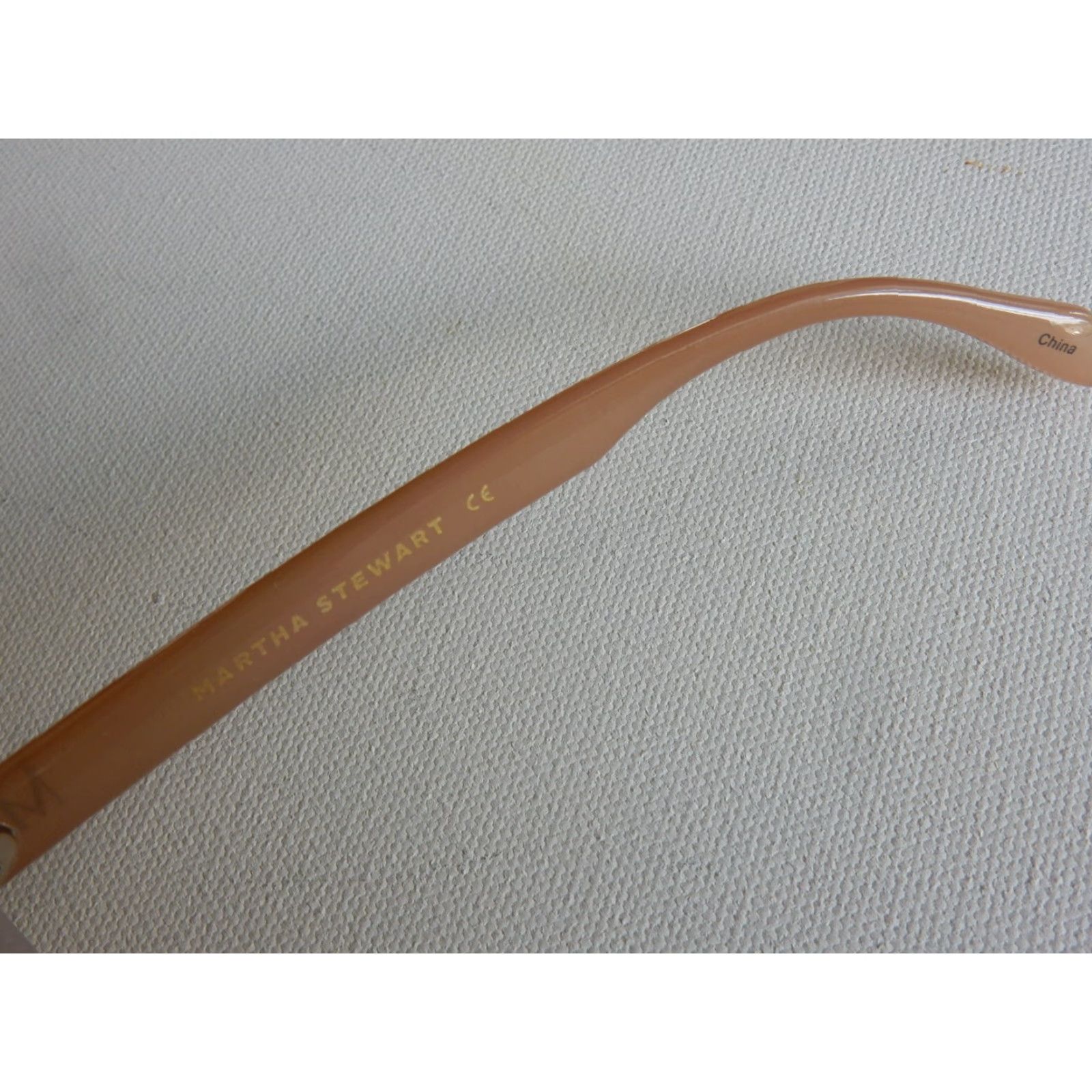 Vintage VINTAGE Martha Stewart Sunglasses Women Beige Fashion Accessories Size ONE SIZE - 5 Thumbnail
