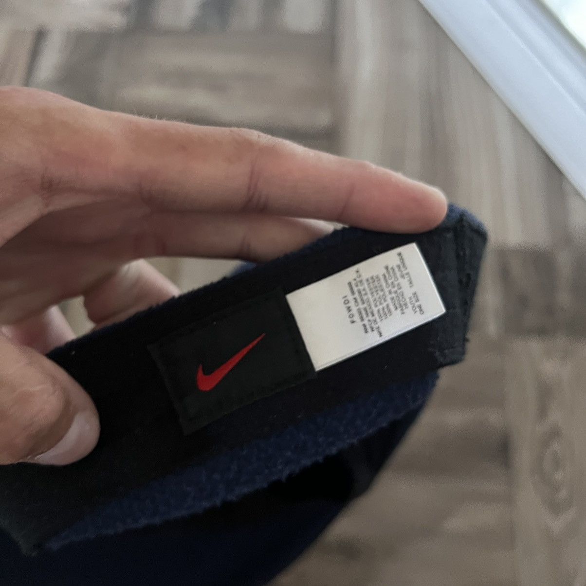 Nike Vintage Fleece Cap Nike Y2K Size ONE SIZE - 2 Thumbnail
