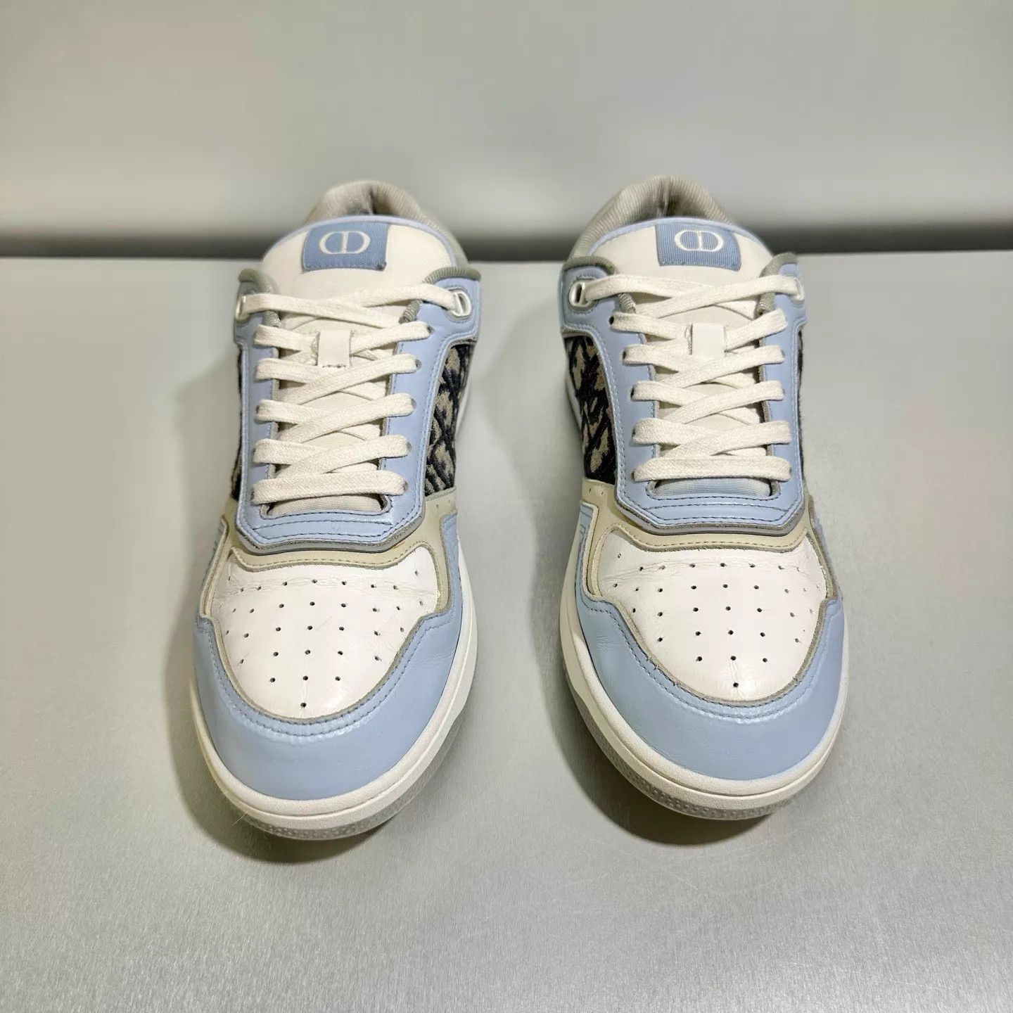 Dior Dior B27 Oblique UNC Blue Sneakers 43 Excellent Size US 10 / EU 43 - 2 Thumbnail