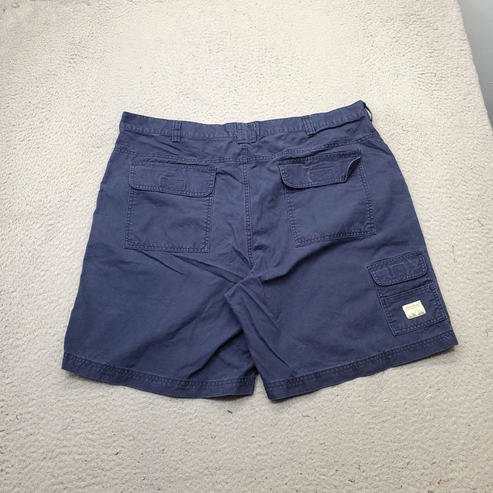 Eddie Bauer Eddie Bauer Mens Cargo Shorts Navy 42 High Rise 9.5 Inseam Cargo Pocket Outdoor Utility Shorts Size US 42 / EU 58 - 2 Thumbnail