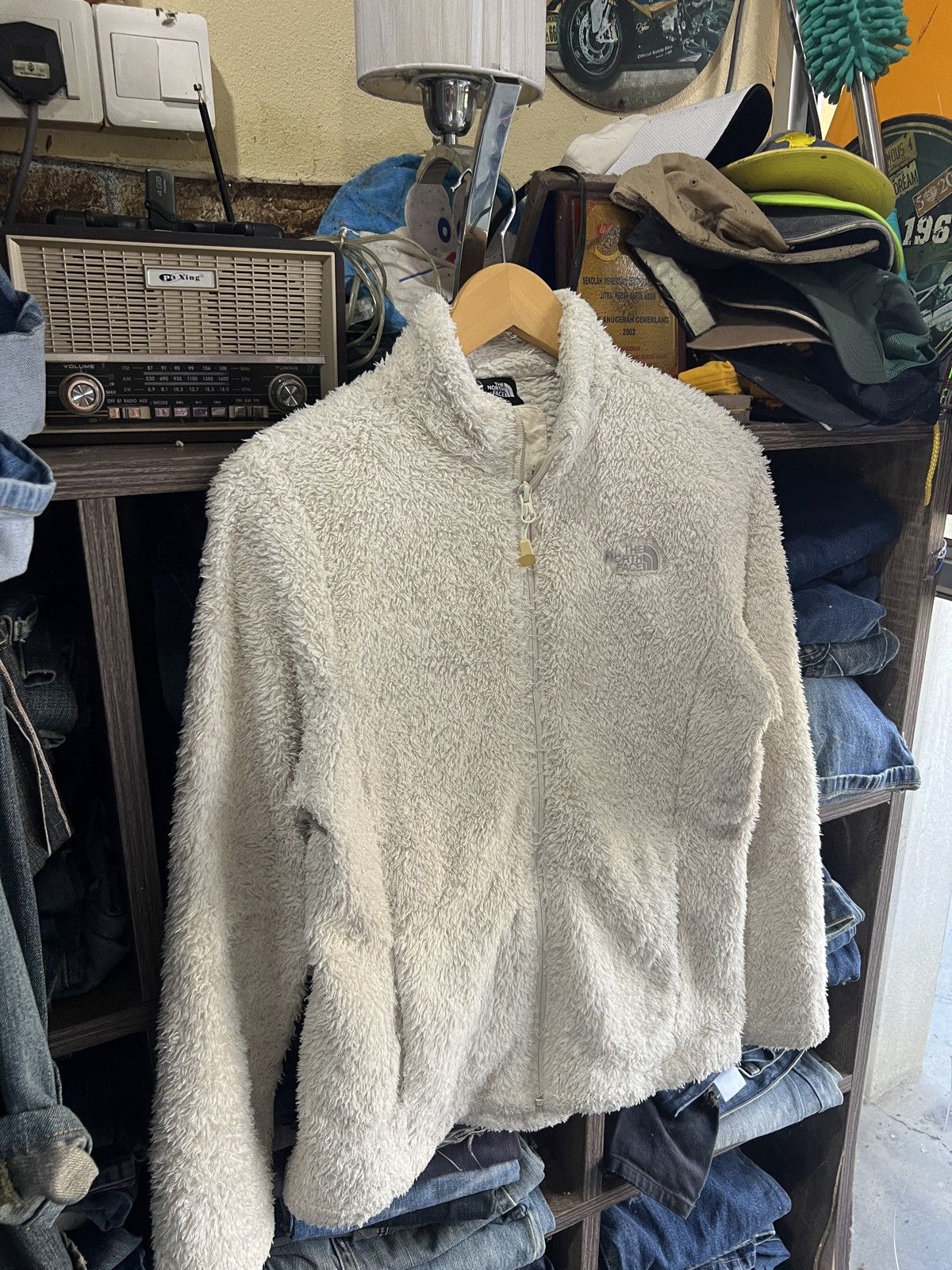 The North Face 🔥The North Face Faux Fur Zipper Jacket Size M / US 6-8 / IT 42-44 - 3 Thumbnail