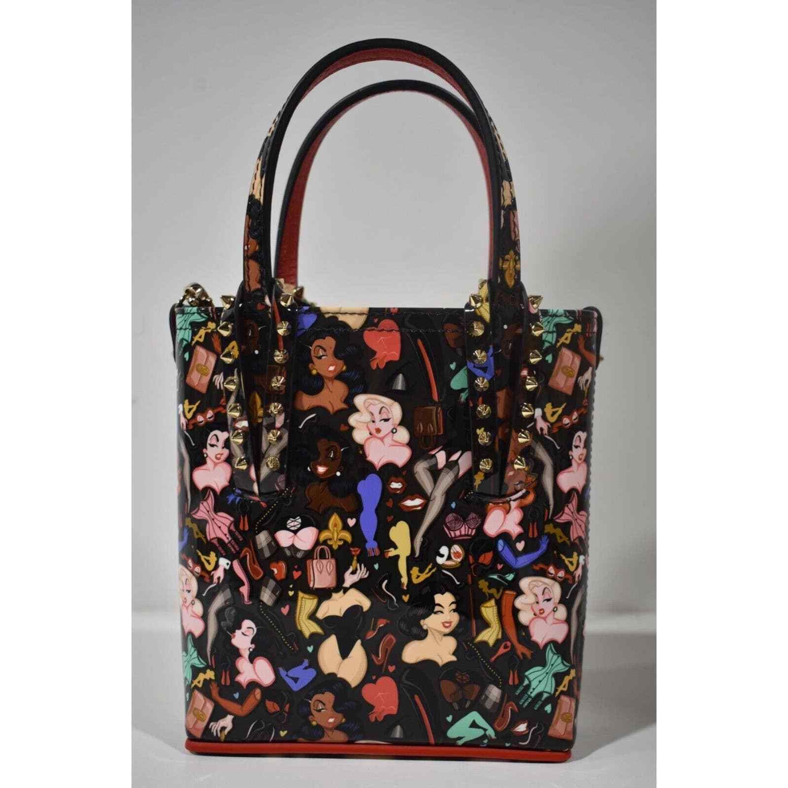 Christian Louboutin Christian Louboutin Bored Leather Tote Crossbody Bag Size ONE SIZE - 6 Thumbnail