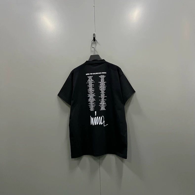 Balenciaga Balenciaga Short sleeve with portrait pattern on chest Size US XXS / EU 40 - 2 Thumbnail