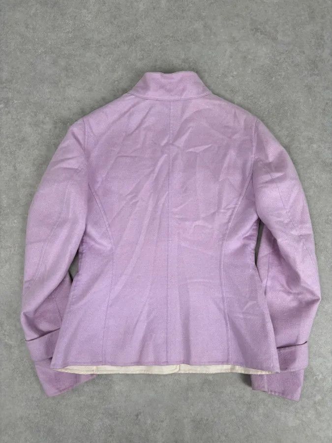 Loro Piana Loro Piana Purple Lila Officer Cashmere Buttoned Jacket Size S / US 4 / IT 40 - 4 Thumbnail