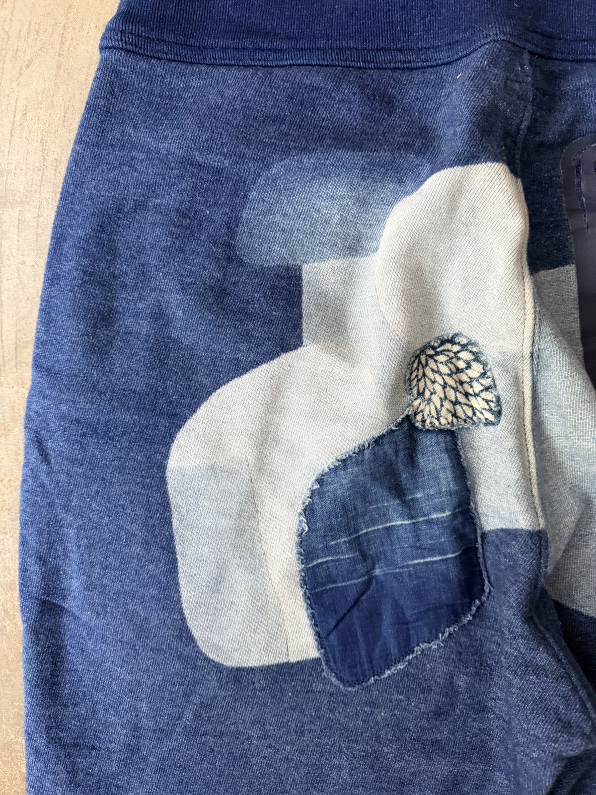 Kapital Kapital Indigo Sweatpants Comme des Garçons Blue Blue Japan Size US 34 / EU 50 - 10 Thumbnail