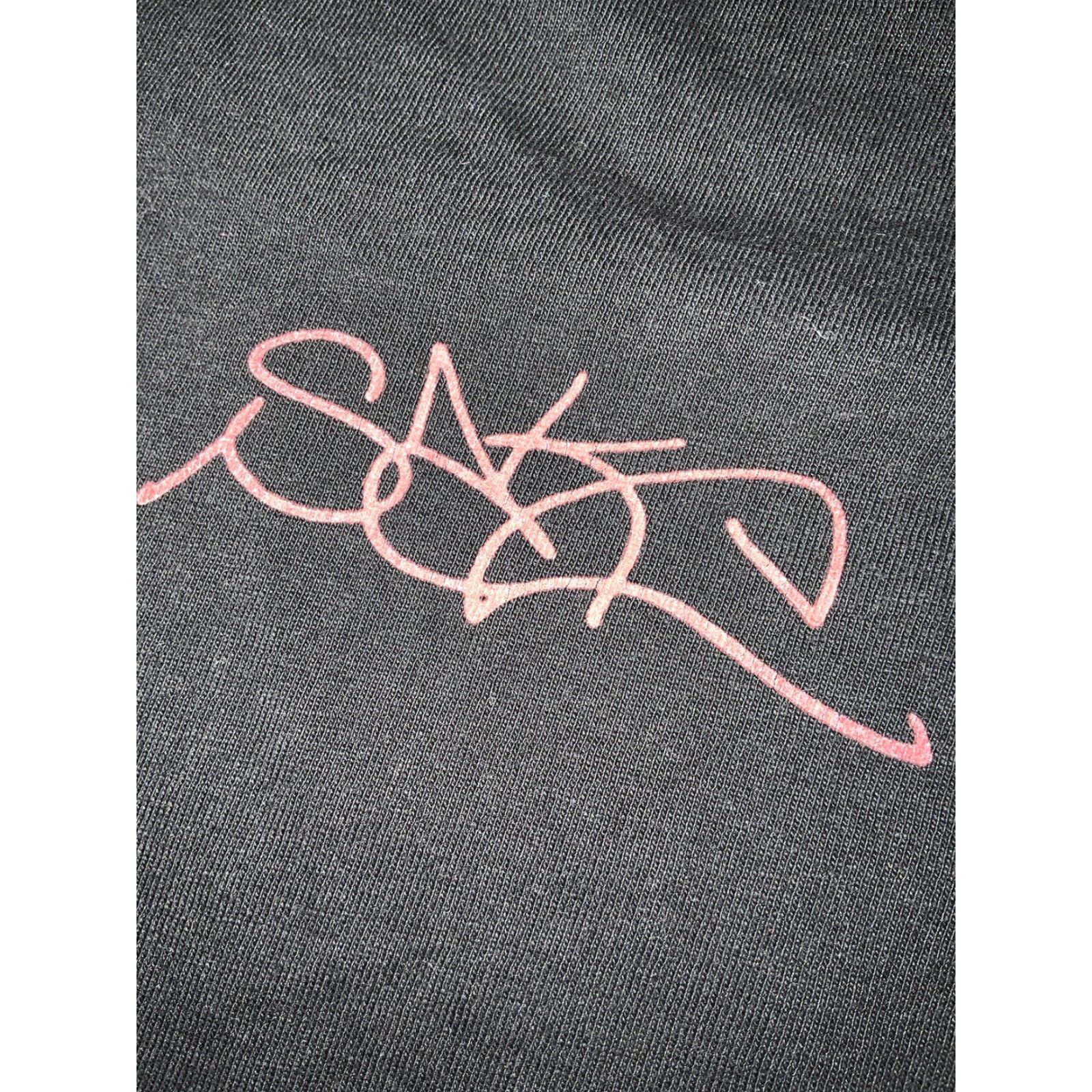Vintage Sake World D Savage Winged Monster Flames Graphic Black S/S Crew T-Shirt XL Mens Size US XL / EU 56 / 4 - 5 Thumbnail