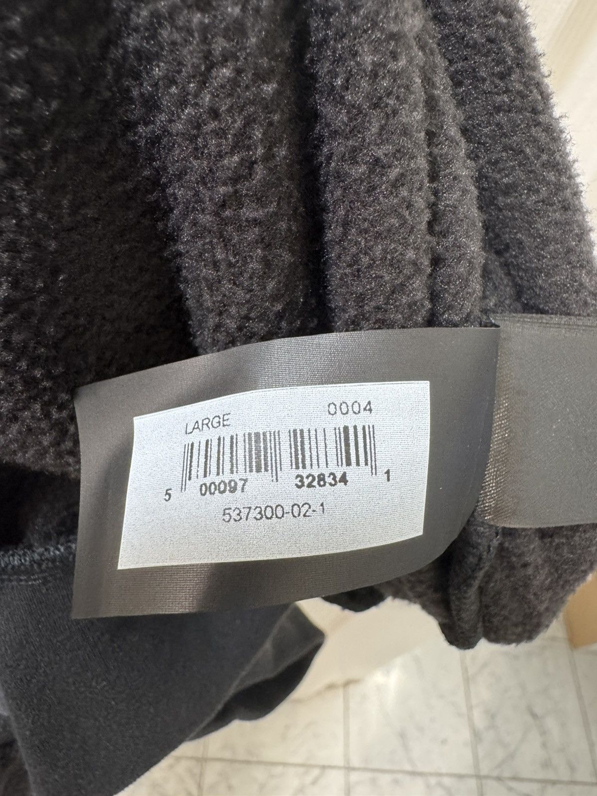 Gap × Yeezy Yeezy Gap Polar Fleece Hoodie Black Size US L / EU 52-54 / 3 - 6 Thumbnail