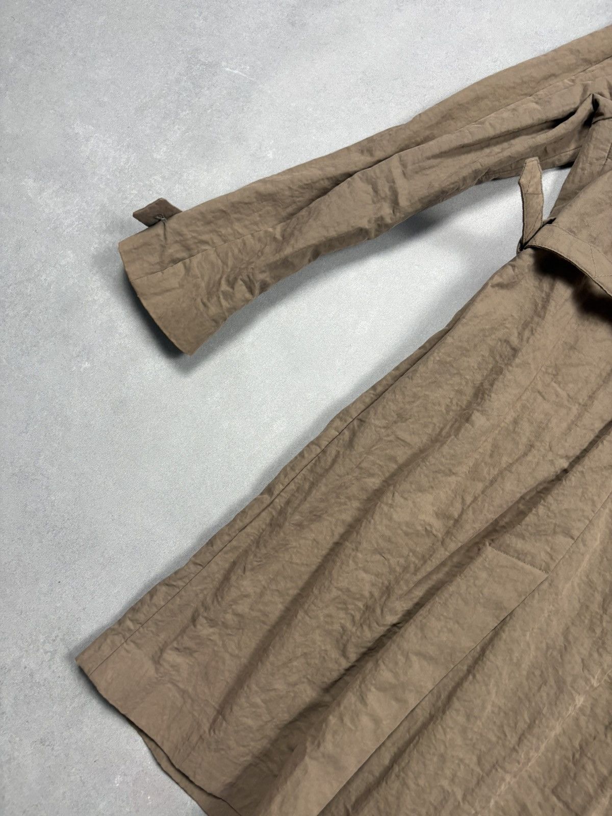 Burberry Burberry Runway Showroom Sample Trench Coat In Taupe Beige Size S / US 4 / IT 40 - 10 Thumbnail