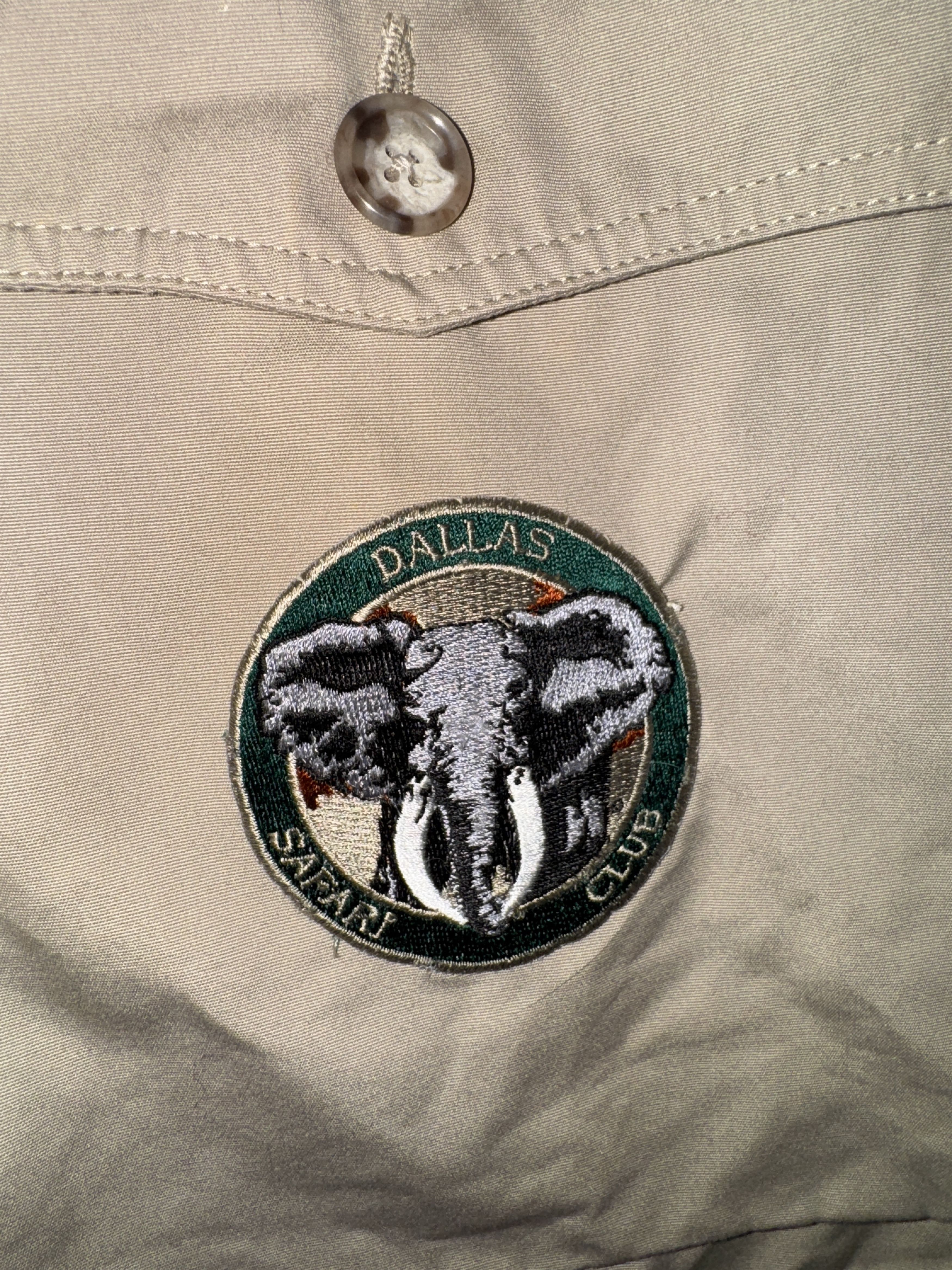 Willis & Geiger Vintage Willis & Geiger Shirt Dallas Safari Club Button Up Size US XL / EU 56 / 4 - 4 Thumbnail