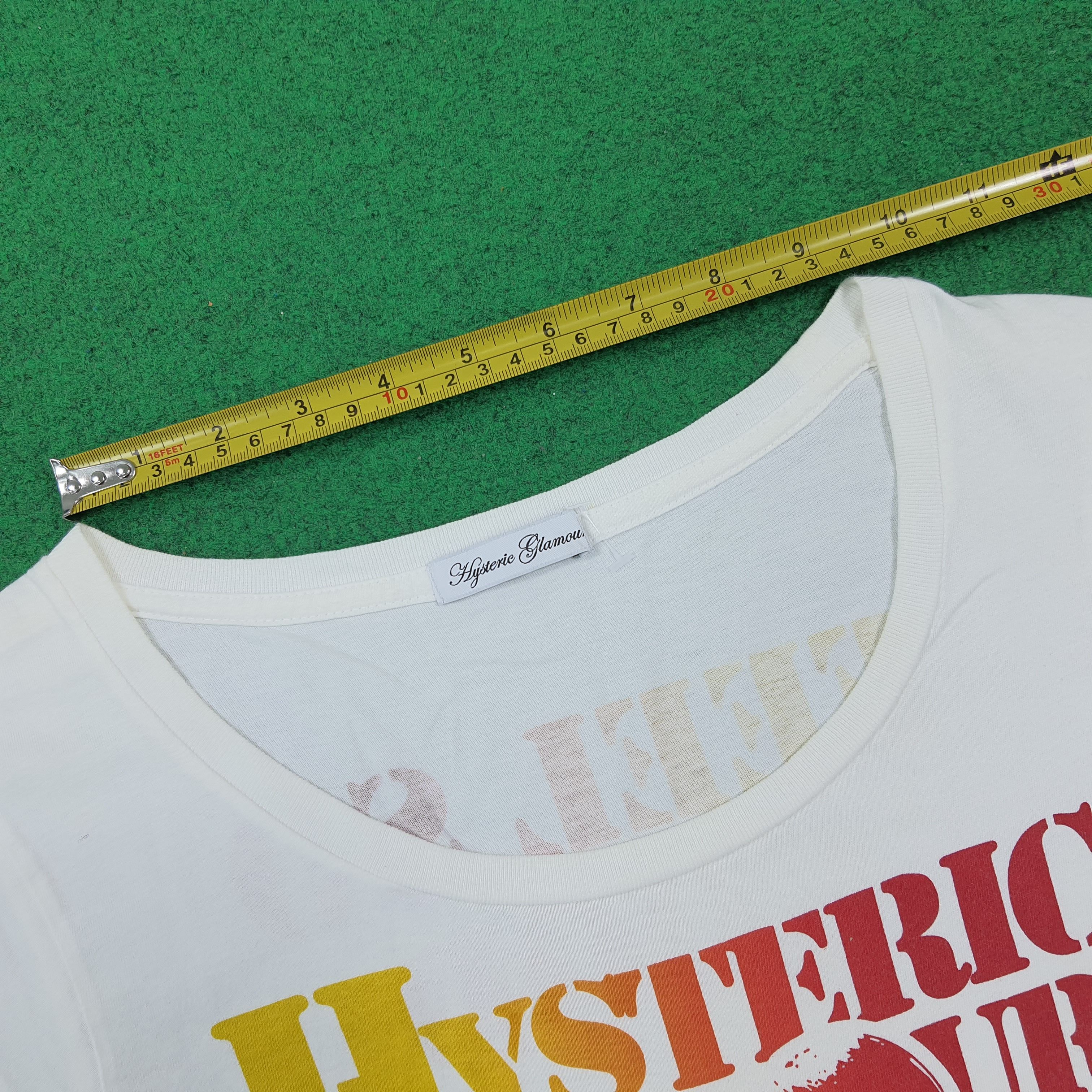 Hysteric Glamour Vintage Hysteric Glamour Japan Streetwear Tshirt C285N68 Size XS / US 0-2 / IT 36-38 - 9 Thumbnail