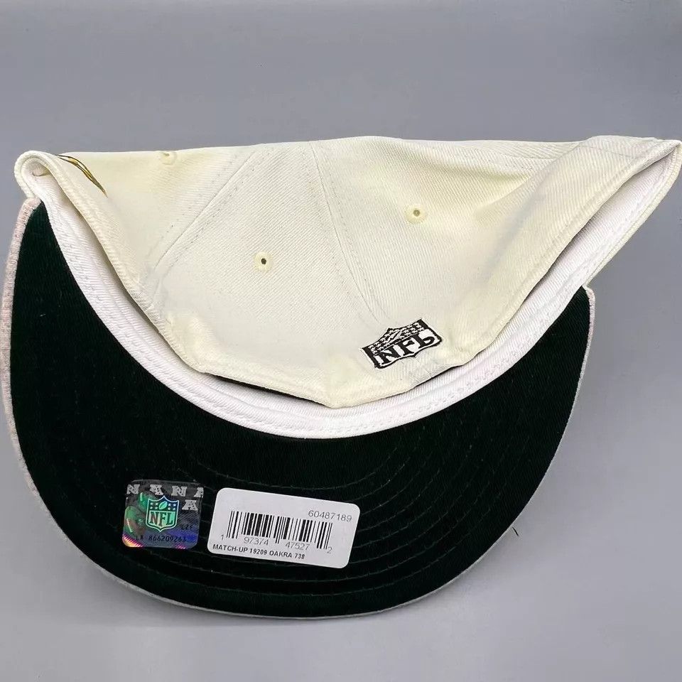 New Era Las Vegas Raiders Hat Men 7 3/8 Superbowl XV 59Fifty New Era Size ONE SIZE - 5 Thumbnail