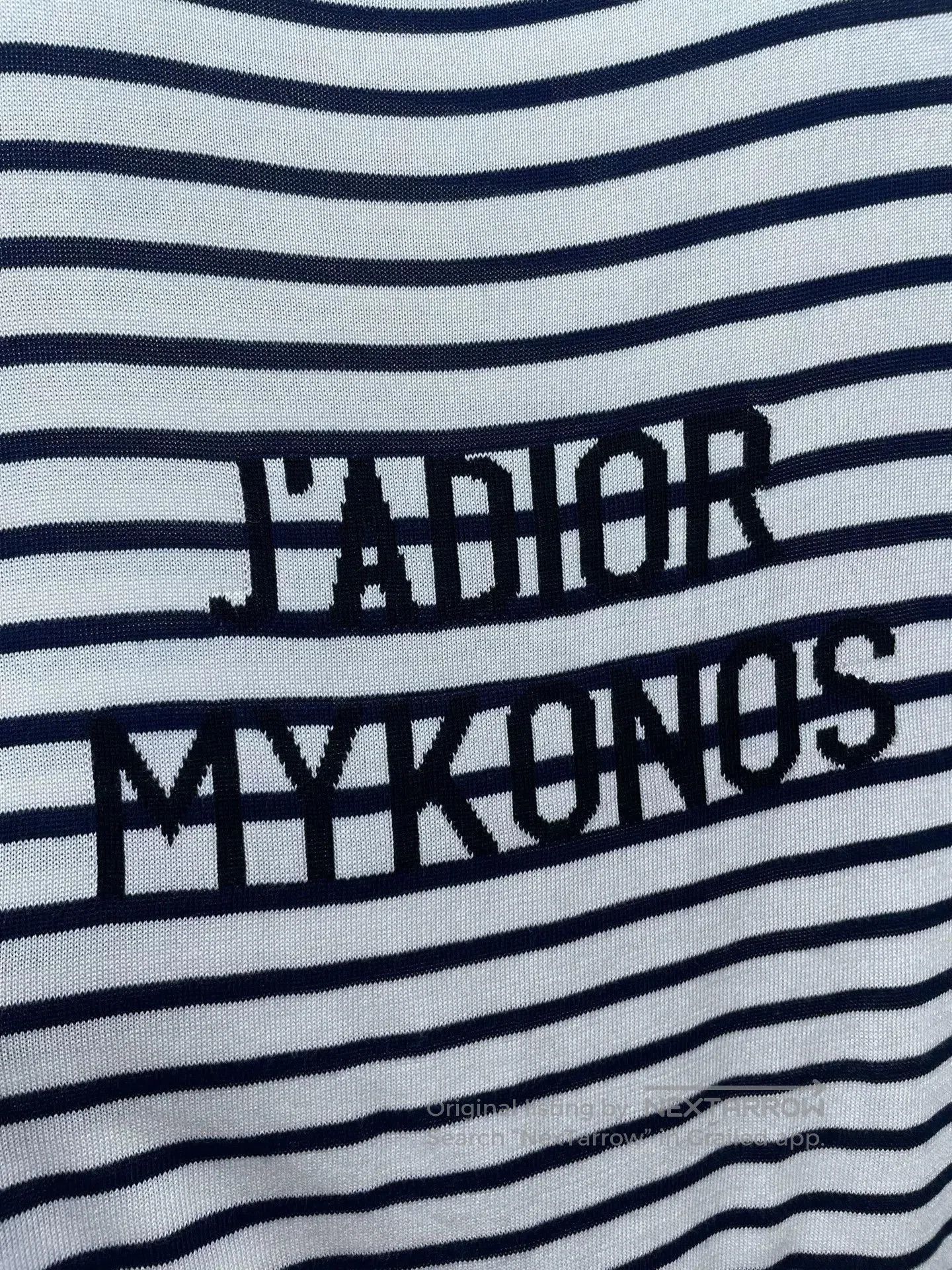 Japanese Brand DIOR Long Sleeve Striped T-Shirt. Size US S / EU 44-46 / 1 - 3 Thumbnail