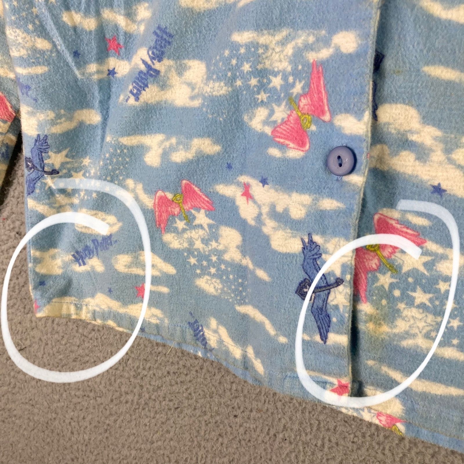 Vintage Harry Potter Vintage Pajama Shirt 2001 Womens Size Small Size S / US 4 / IT 40 - 5 Thumbnail