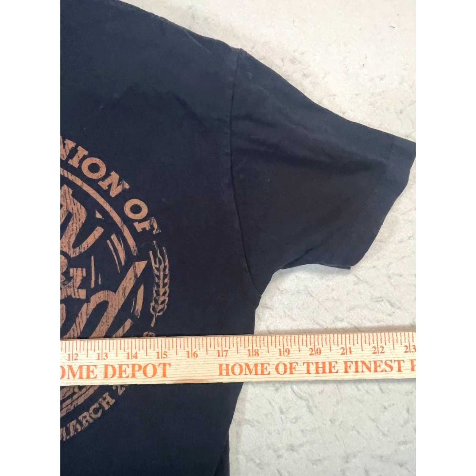 Vintage Stone Brewing Company Shirt Mens Small Black Crew Neck Short Sleeve Graphic T-Shirt Size US S / EU 44-46 / 1 - 3 Thumbnail