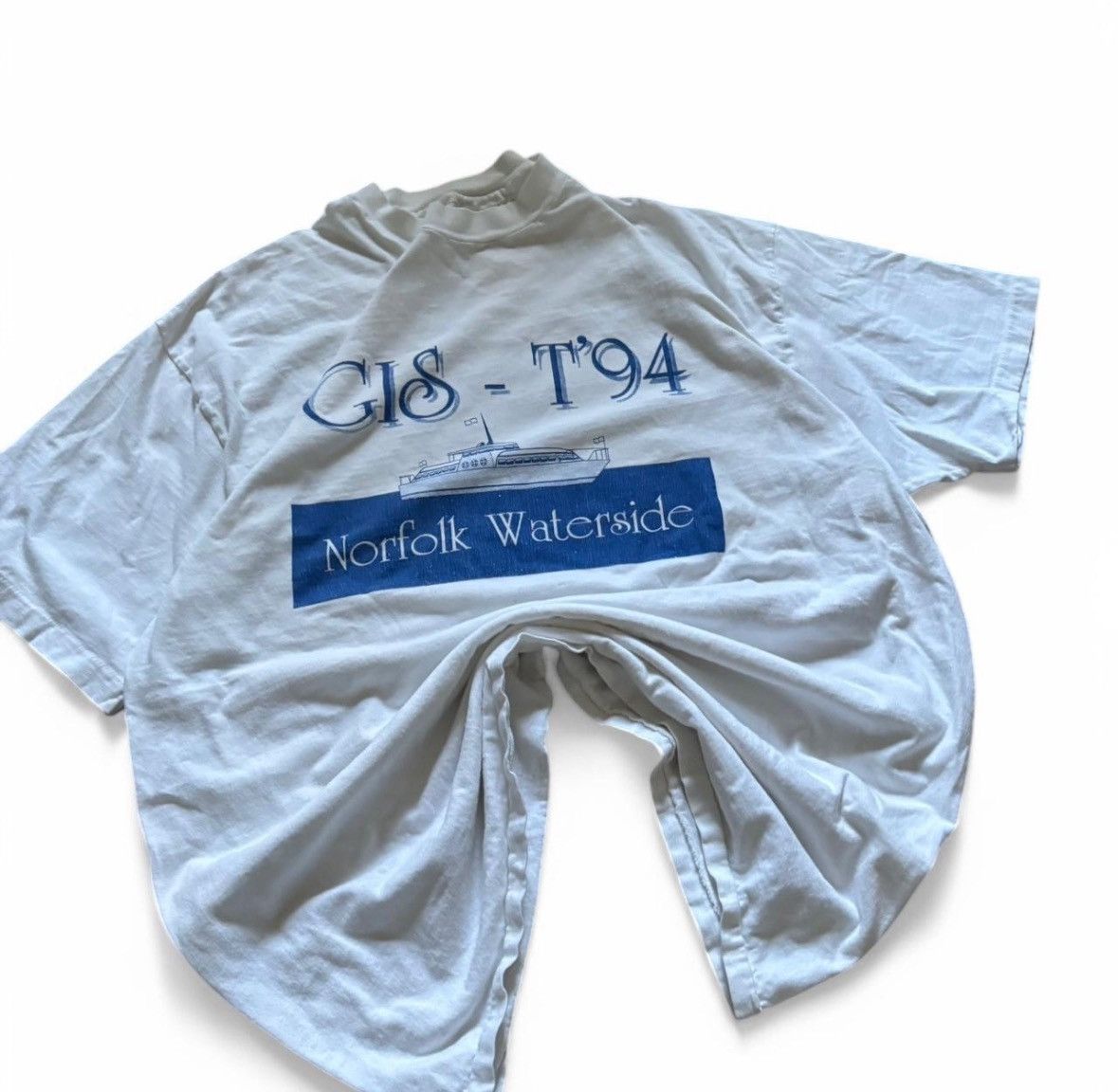 Vintage vintage 1994 norfolk waterside tee Size US XL / EU 56 / 4 - 2 Thumbnail