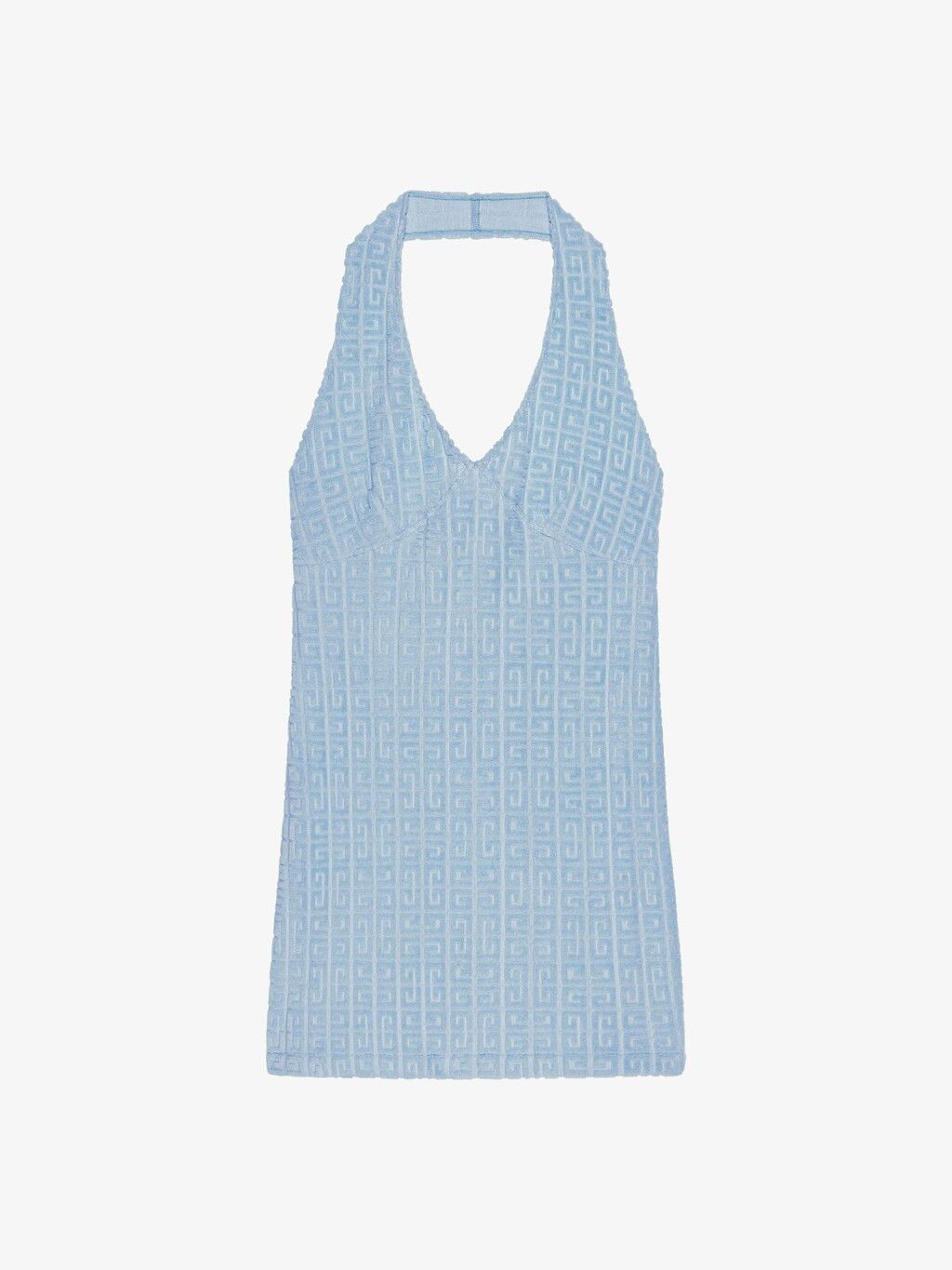 Givenchy o1n1vont0326 Mini Dress in Blue Size XS / US 0-2 / IT 36-38 - 1 Thumbnail