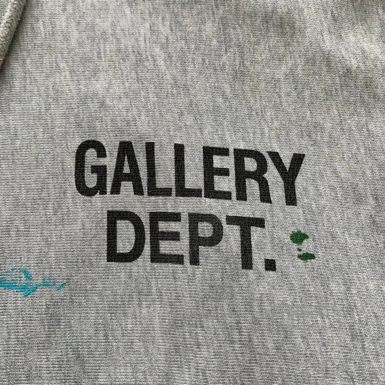 Gallery Dept. gallery dept gray paint splatter hoodie. Size US XL / EU 56 / 4 - 8 Thumbnail